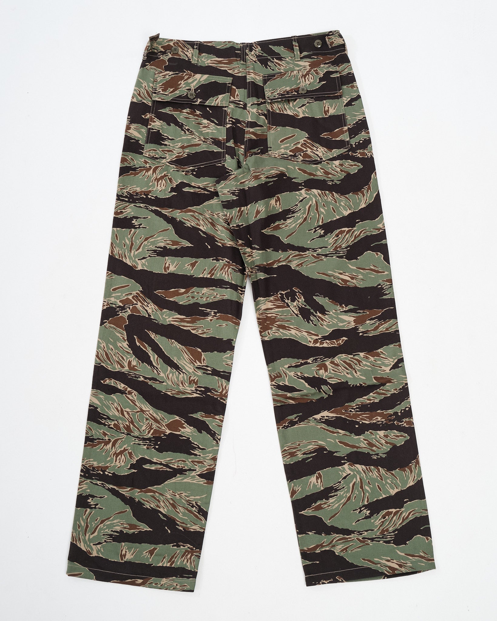MP26003 TIGER CAMOUFLAGE CIVILIAN TROUSERS / JOHN WAYNE GREEN | Meadow