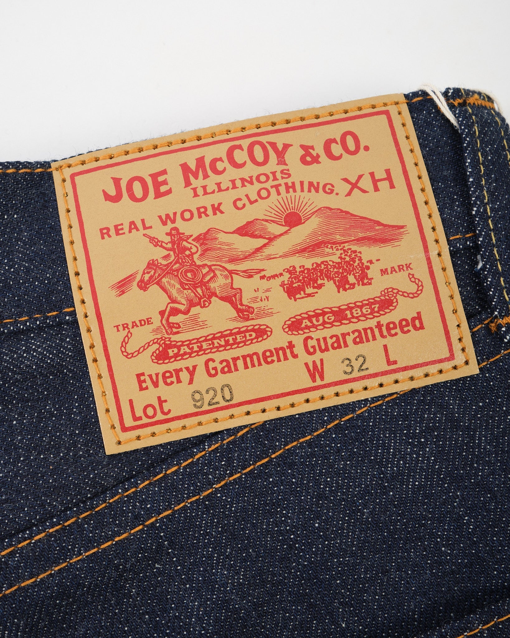 THE REAL MCCOYS | MP26016 Lot. 920 / DENIM SHORTS | MEADOW