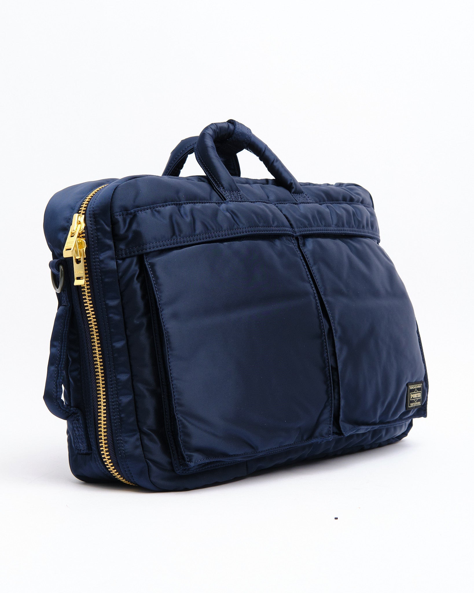 New Tanker 3-Way Document Bag Navy by Porter by Yoshida