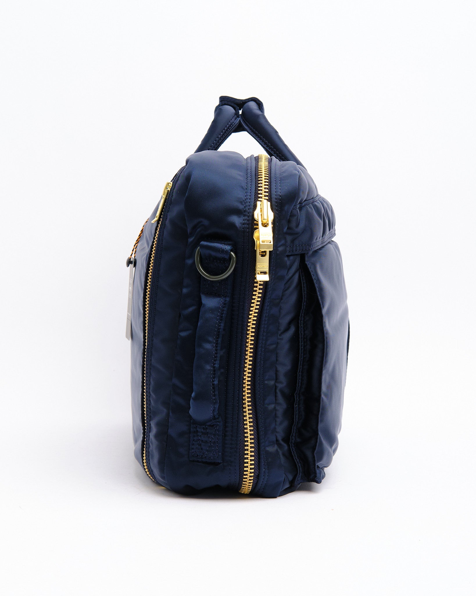 New Tanker 3-Way Document Bag Navy by Porter by Yoshida - Meadow