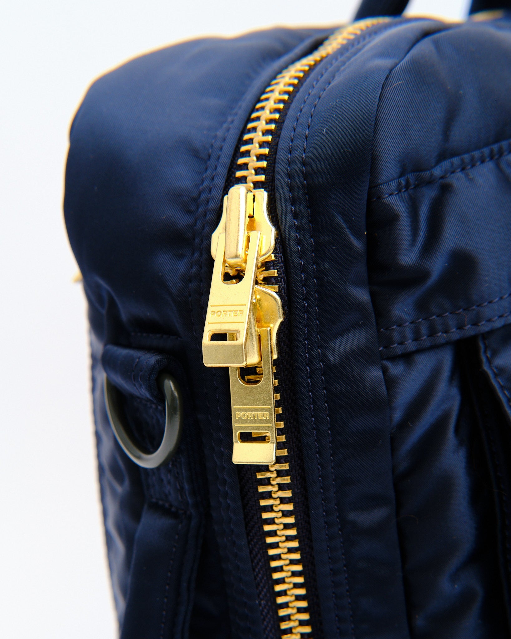 New Tanker 3-Way Document Bag Navy by Porter by Yoshida - Meadow
