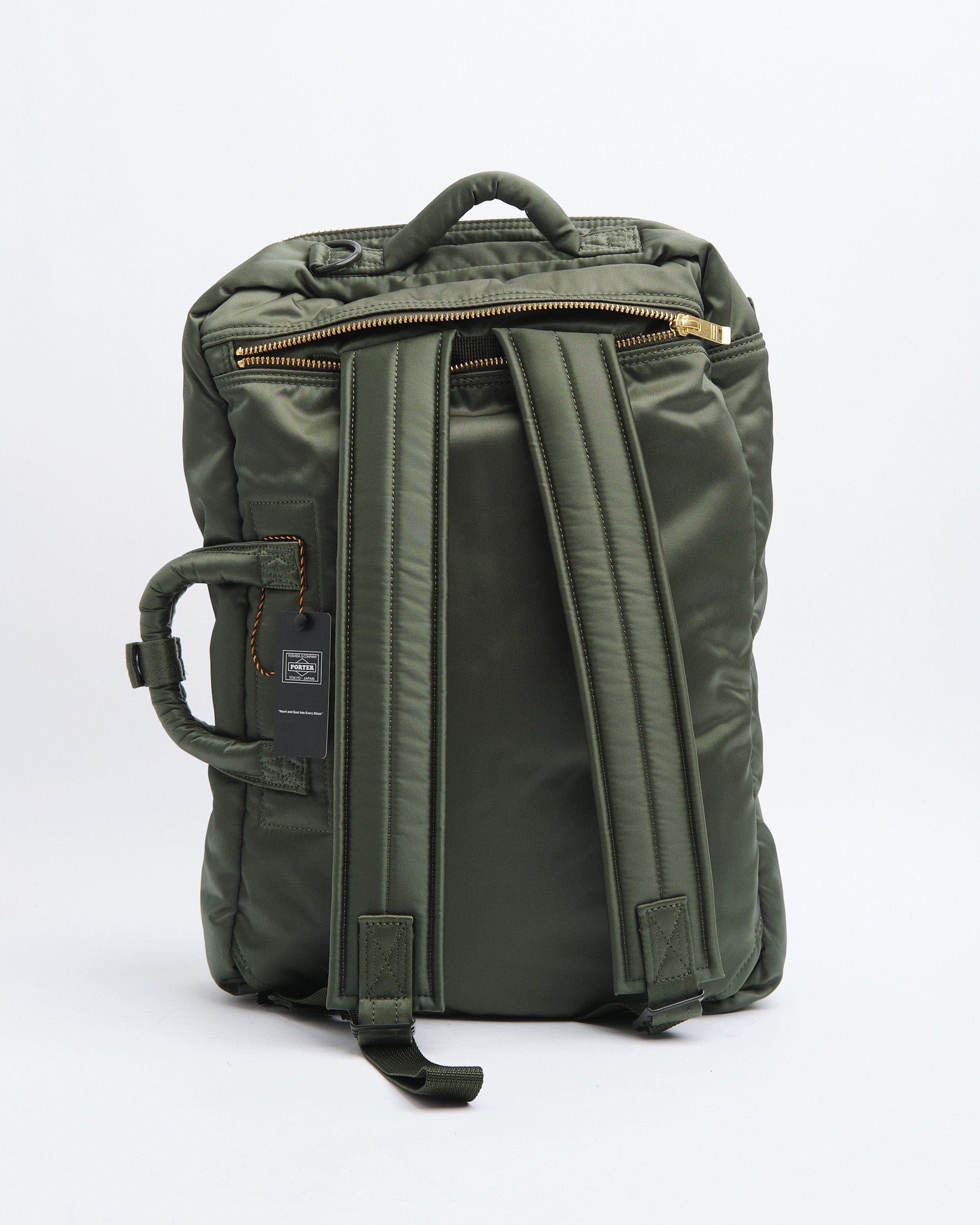 バッグ PORTER NEW TANKER 3WAY DOCUMENT BAG New Tanker 3-Way Document Bag Sage Green by Porter by Yoshida - Meadow