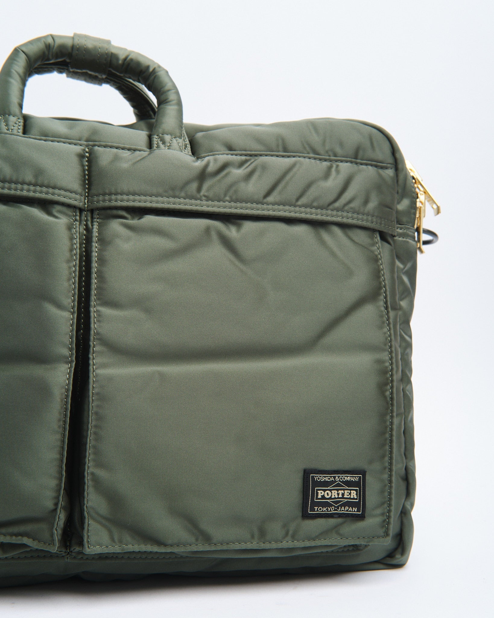 マ*ル様 PORTER TANKER　ビジネスバック New Tanker 3-Way Document Bag Sage Green by Porter by Yoshida - Meadow