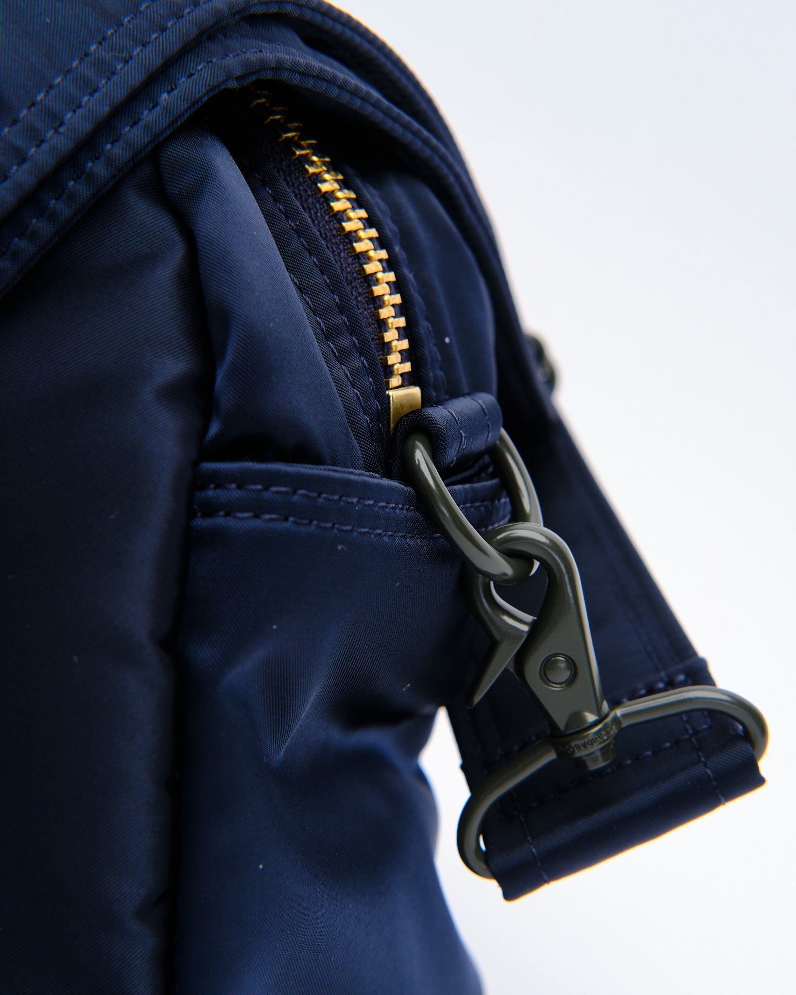 New Tanker Boston Bag Navy by Porter by Yoshida - Meadow