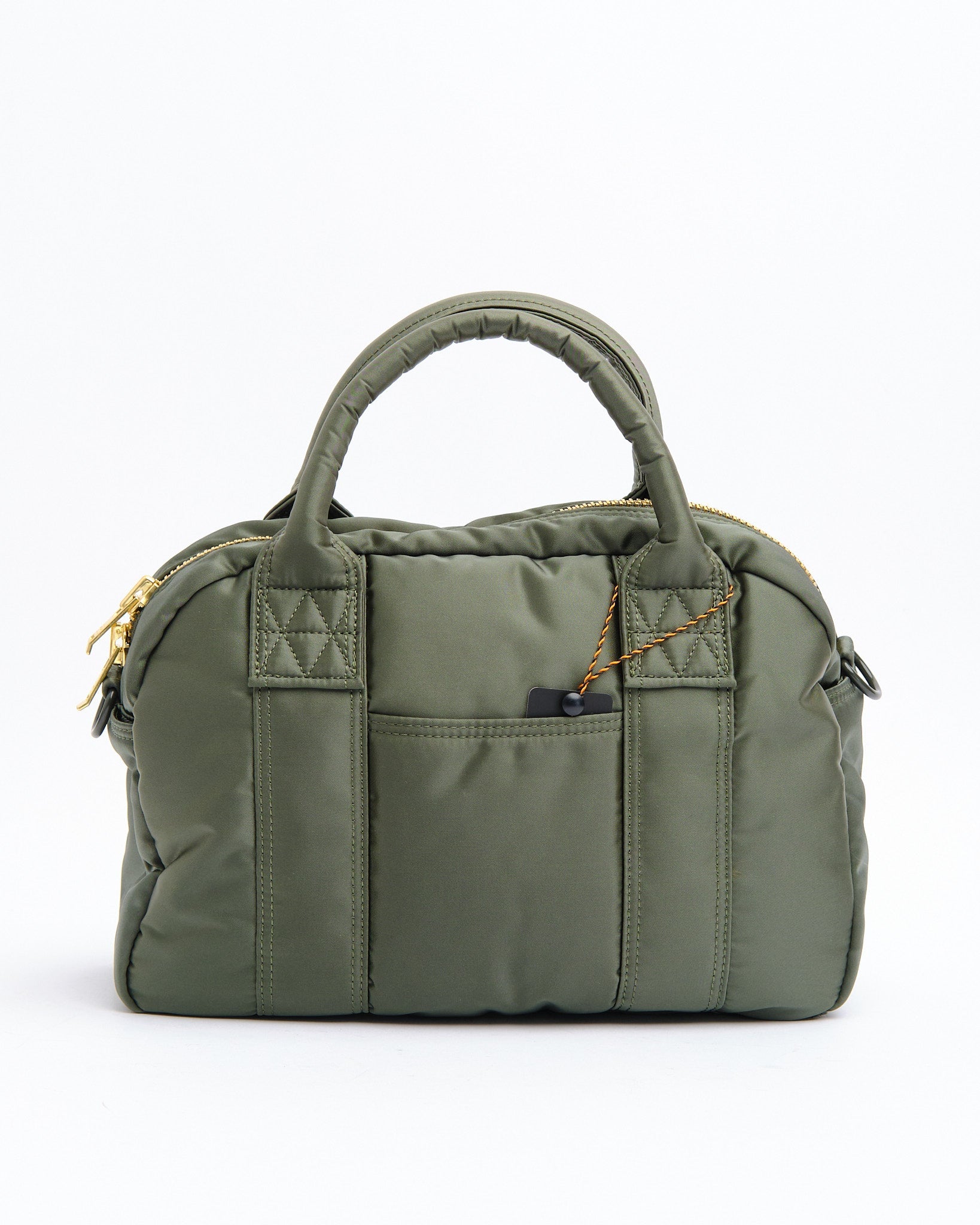 New Tanker Boston Bag Sage Green by Porter by Yoshida - Meadow