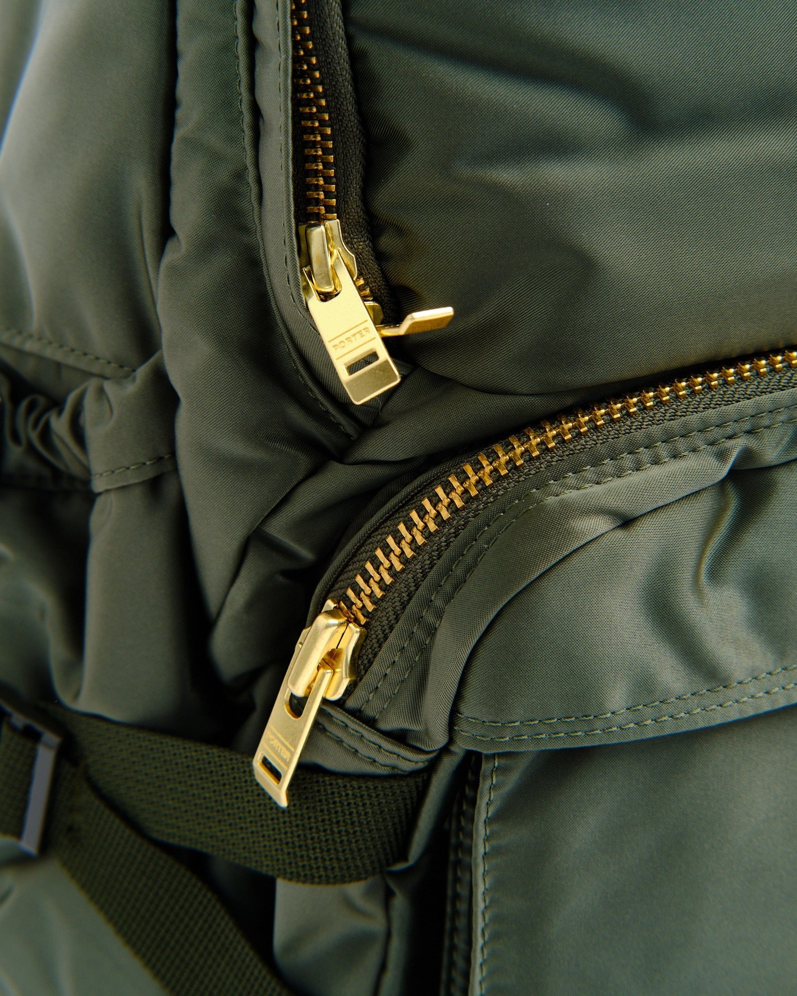 New Tanker Daypack (L) Sage Green by Porter by Yoshida - Meadow New Tanker Daypack (L) Sage Green by Porter by Yoshida - Meadow