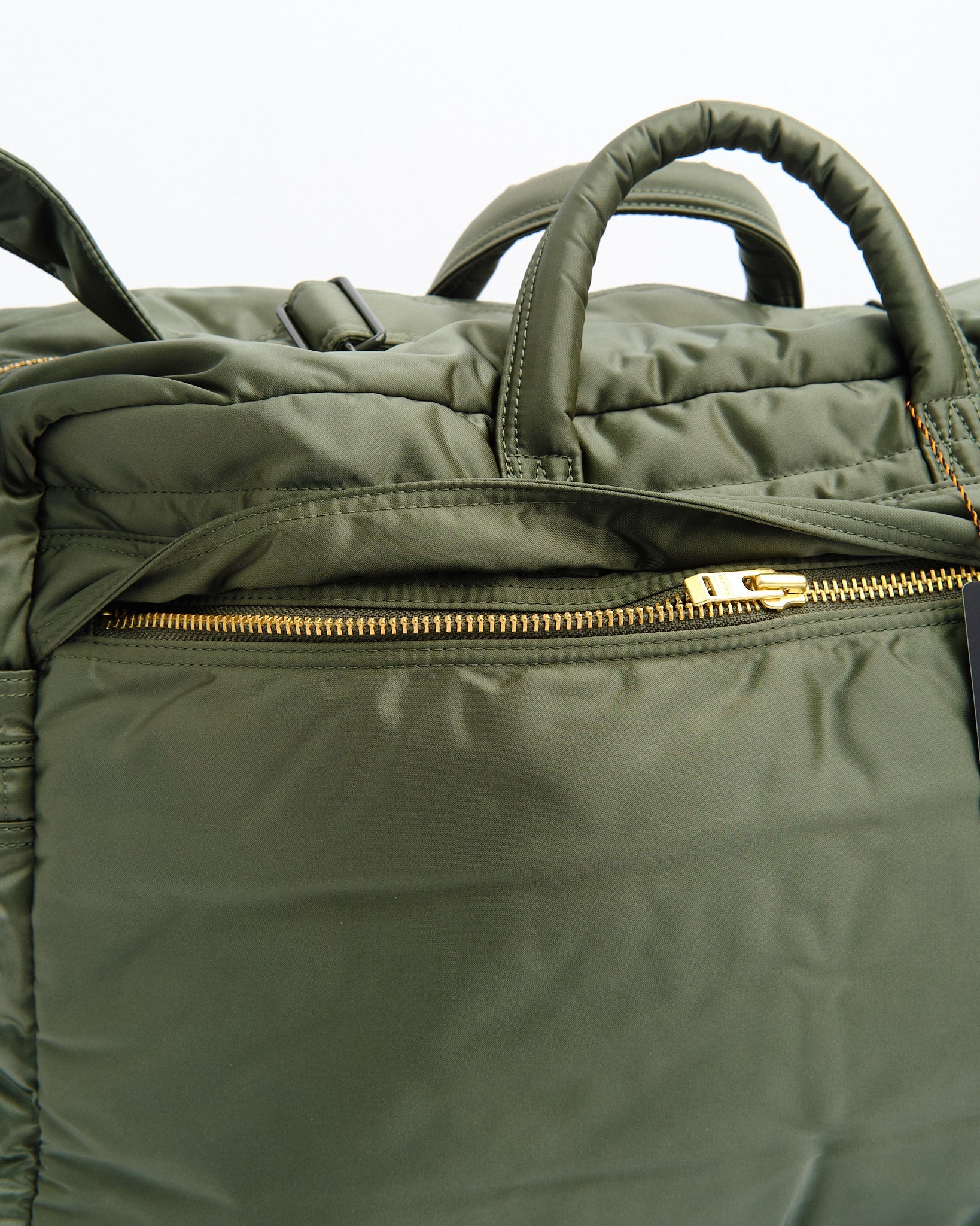 New Tanker Duffle Bag Sage Green by Porter by Yoshida - Meadow