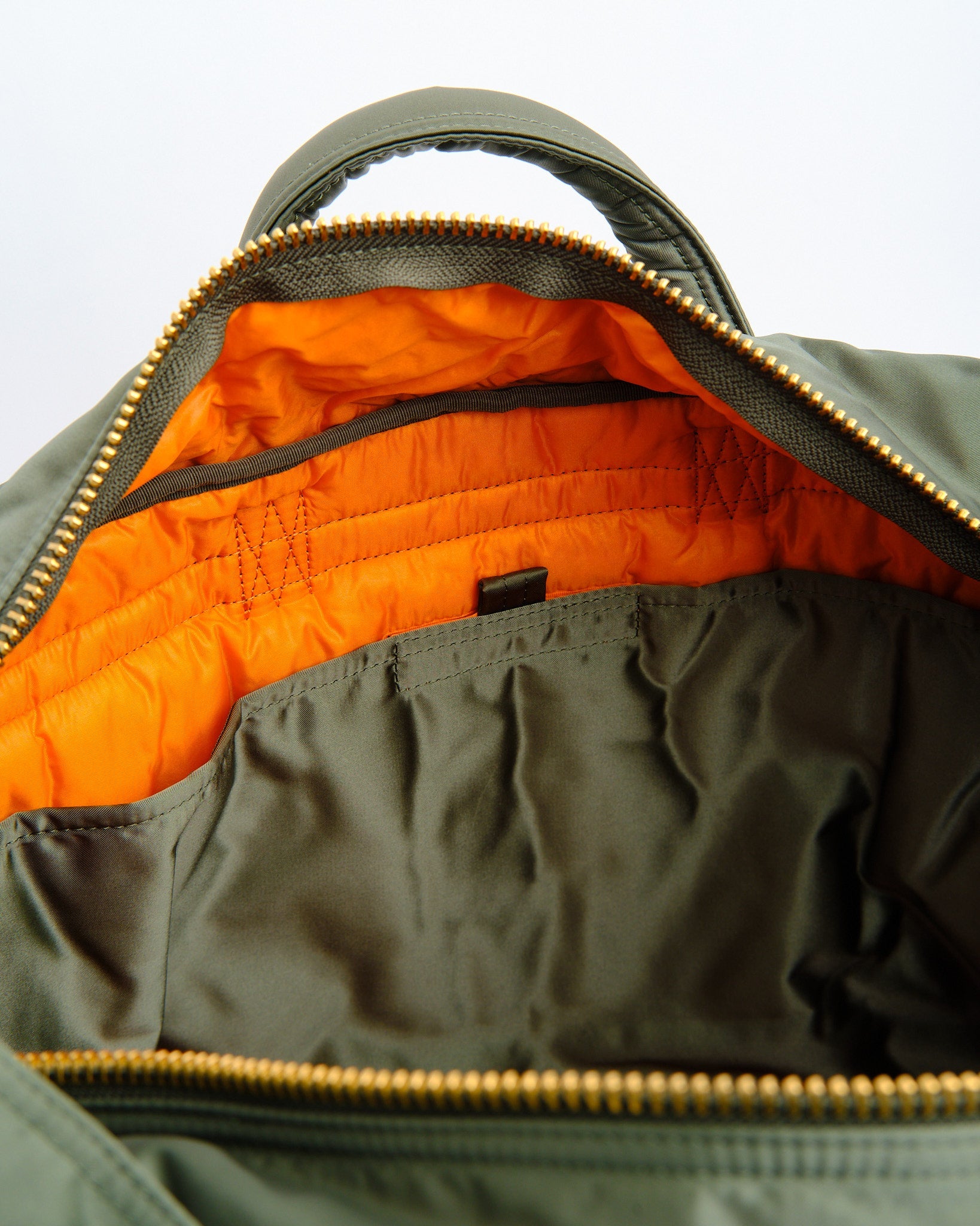 New Tanker Duffle Bag Sage Green by Porter by Yoshida - Meadow