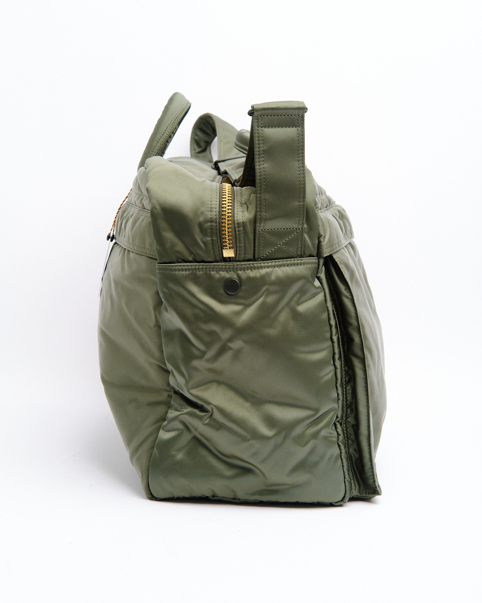 New Tanker Duffle Bag Sage Green by Porter by Yoshida - Meadow