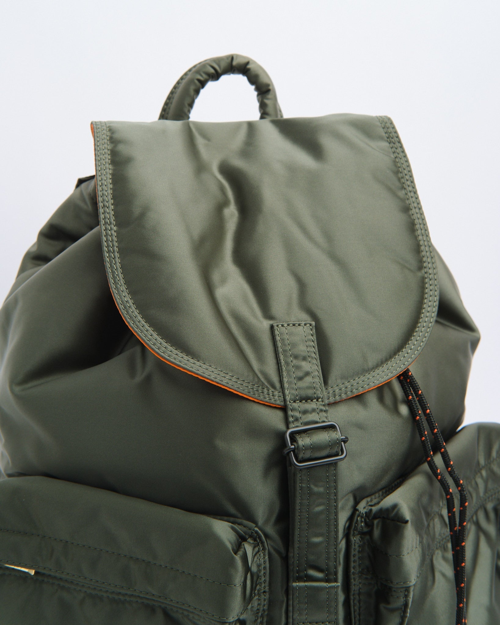 New Tanker Rucksack Sage Green by Porter by Yoshida - Meadow