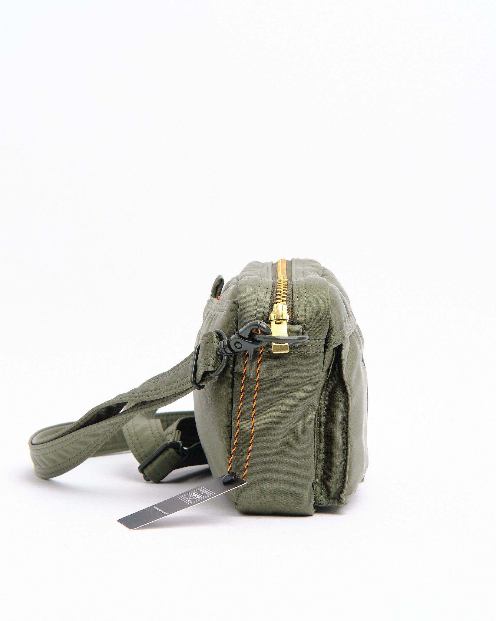 New Tanker Sling Bag Sage Green by Porter by Yoshida - Meadow