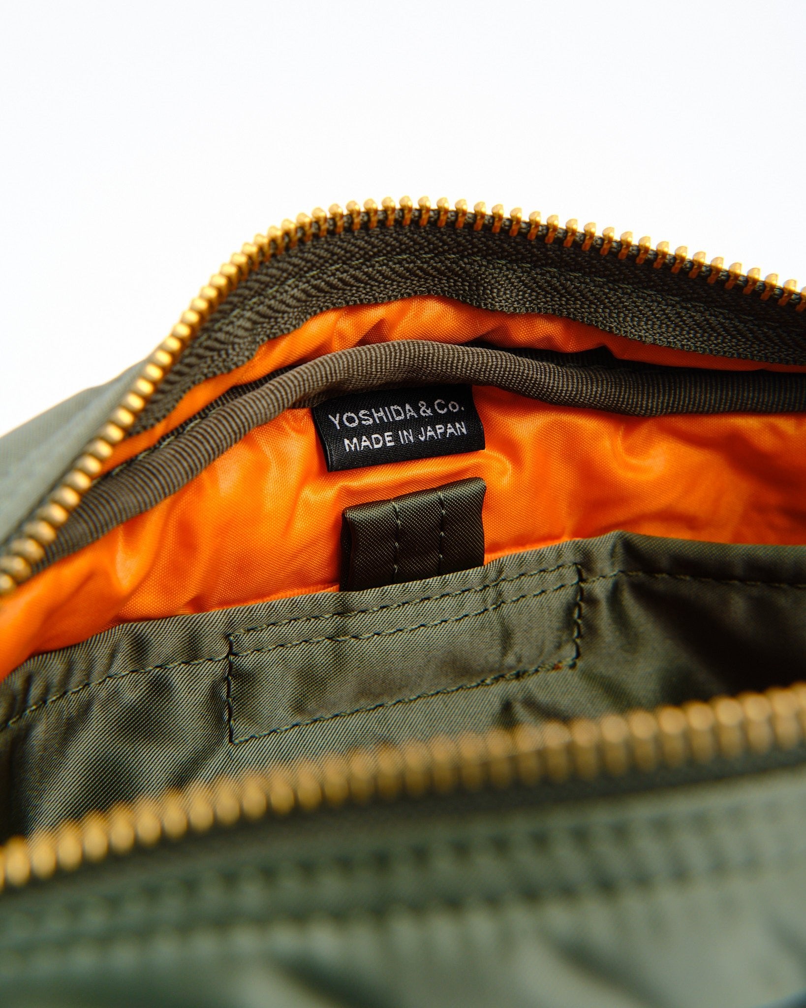 Porter by Yoshida | New Tanker Sling Bag Sage Green | Meadow