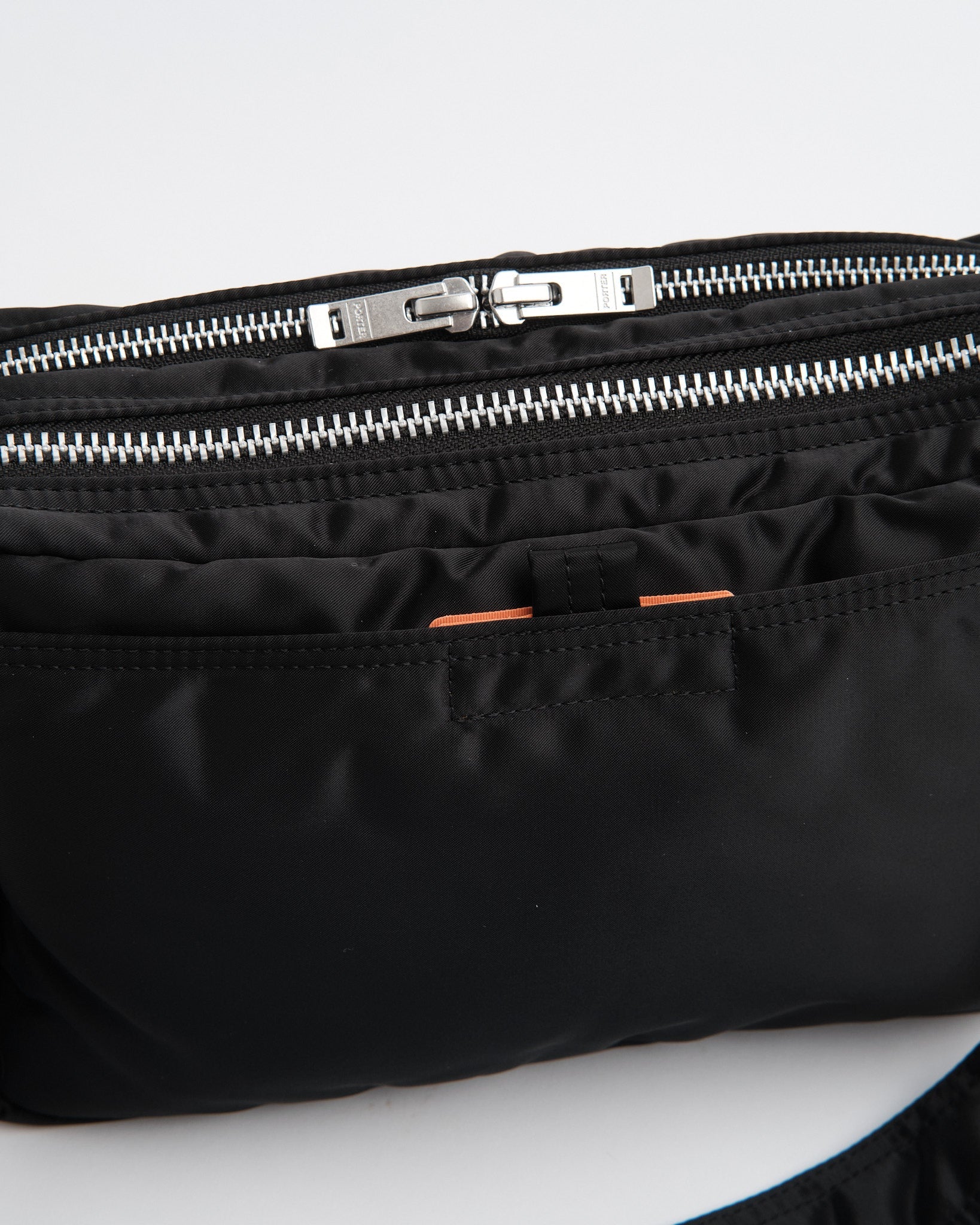 porter | New Tanker Sling Bag W Zip Black | meadow