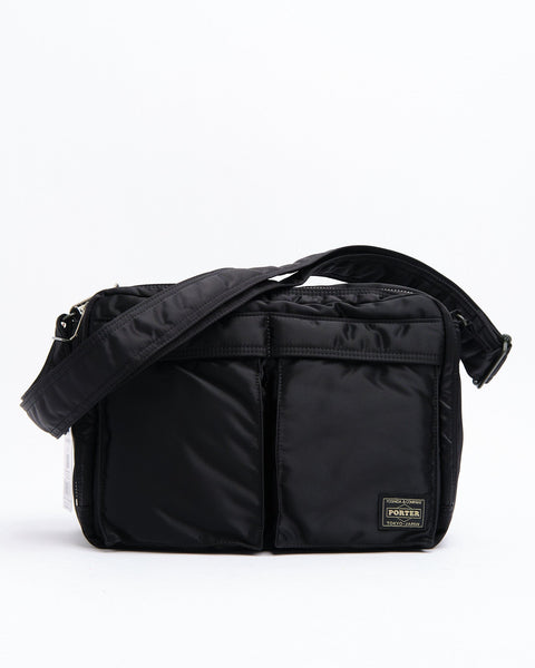 New Tanker Sling Bag W Zip (L) Black by Porter by Yoshida - Meadow