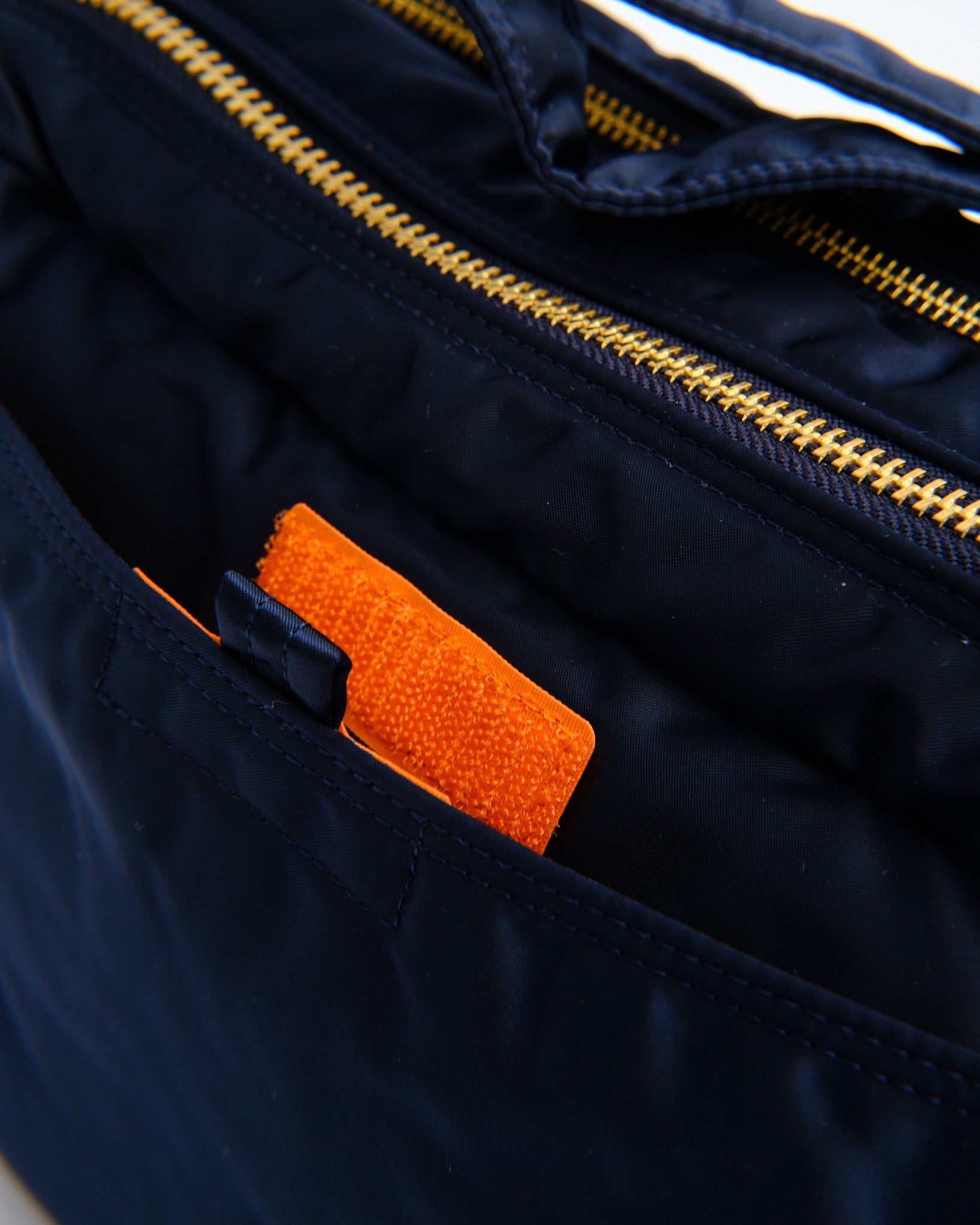 New Tanker Sling Bag W Zip (L) Navy by Porter by Yoshida - Meadow