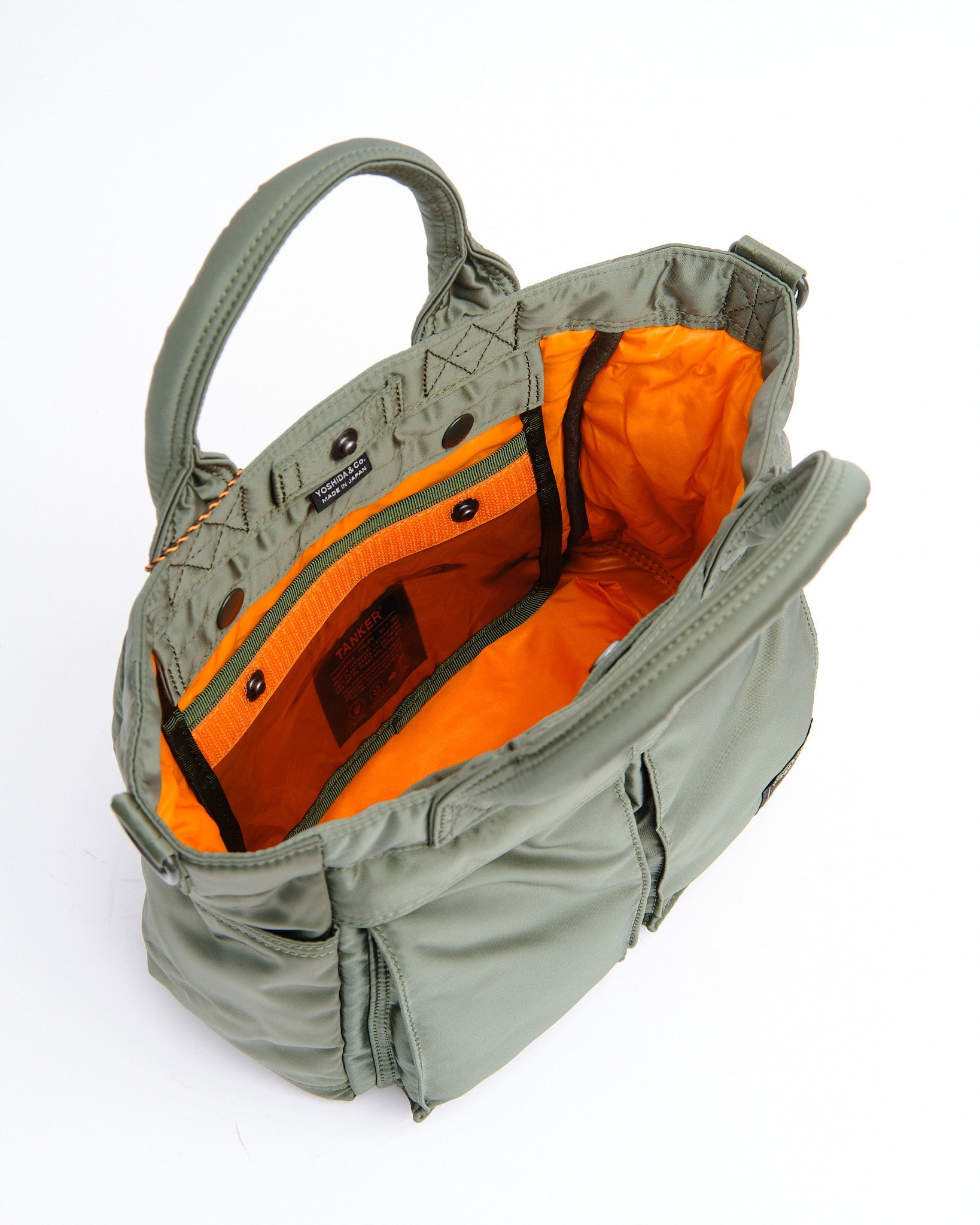 New Tanker Tote Bag Sage Green by Porter by Yoshida - Meadow