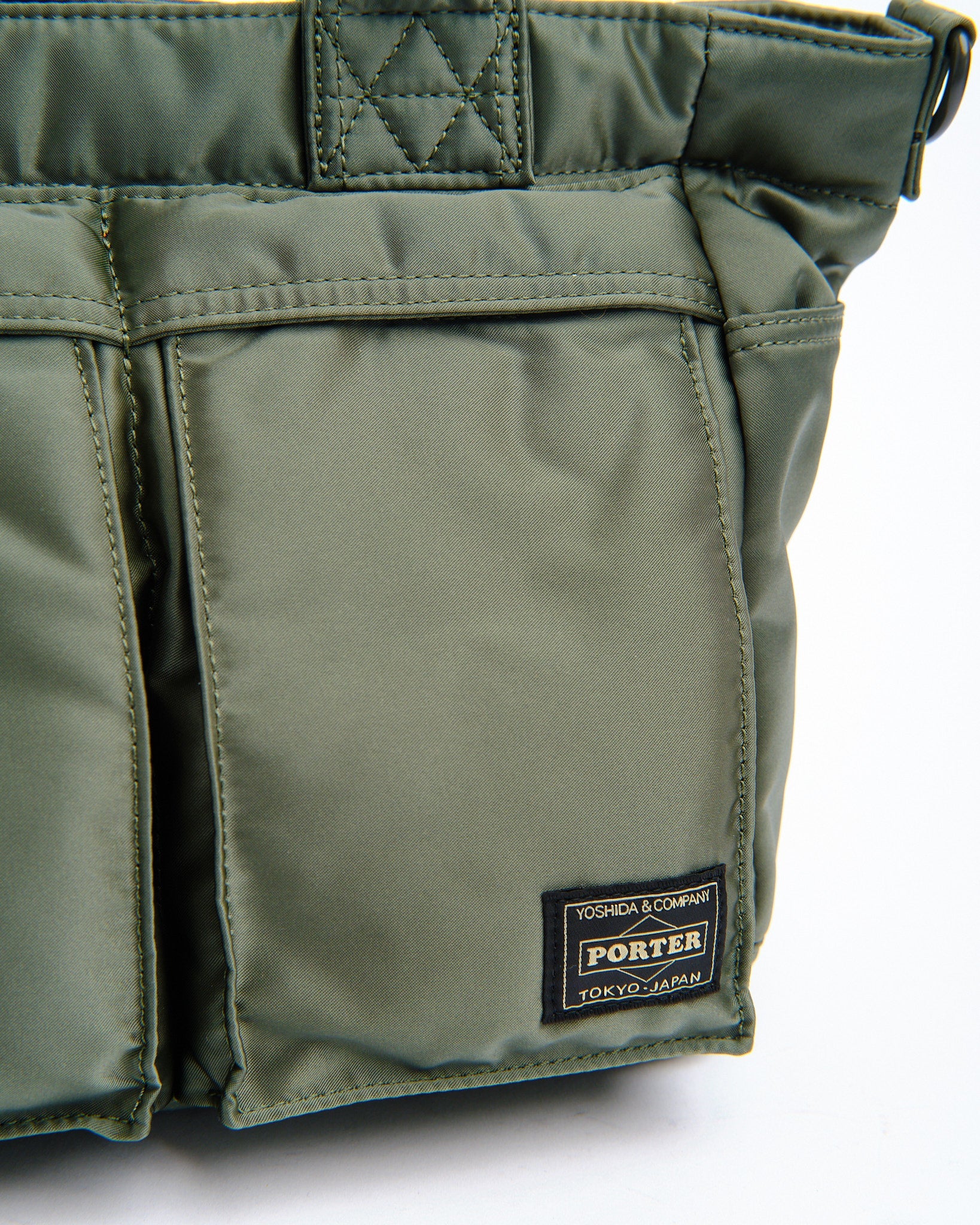 New Tanker Tote Bag Sage Green by Porter by Yoshida - Meadow