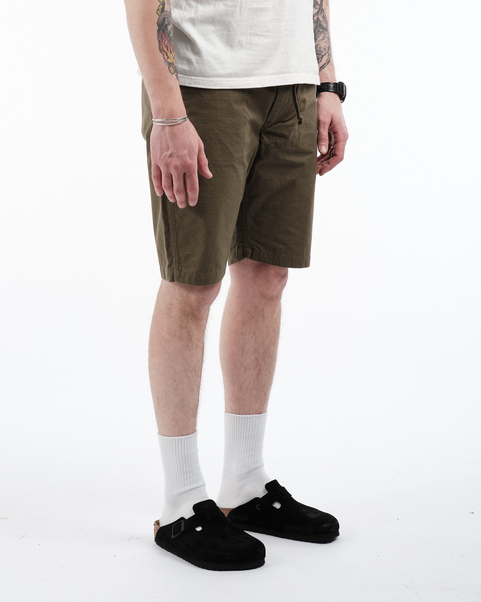 NEW YORKER SHORTS ARMY GREEN - Meadow