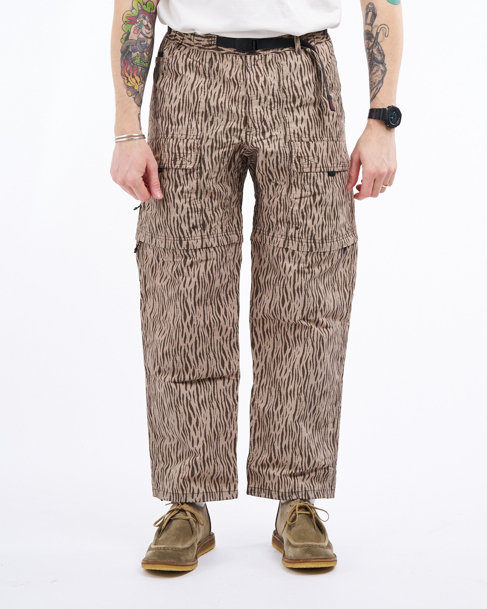 Nylon Tussah Convertible Pant Tribal Olive - Meadow