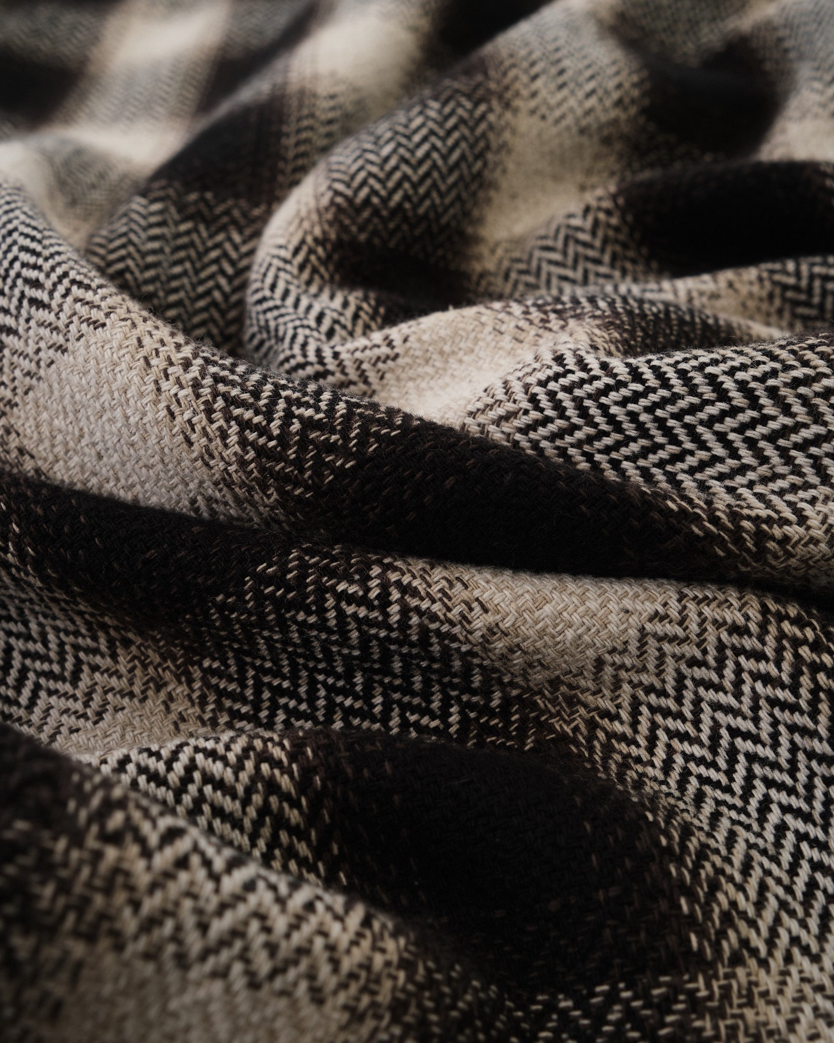 ORGANIC COTTON RELAX FIT HEAVYWEIGHT FLANNEL SHIRT by orSlow - Meadow