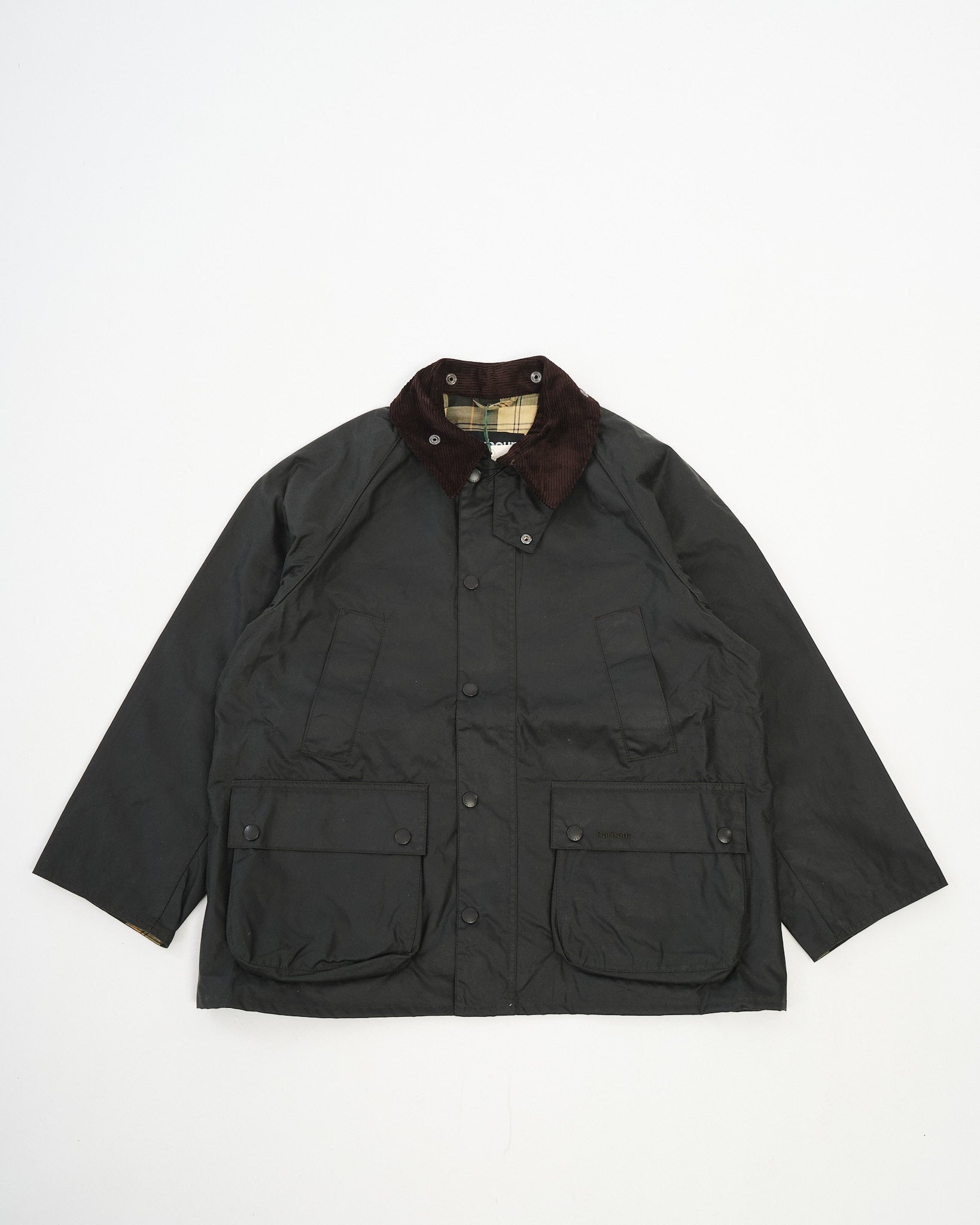 OS Bedale Wax Jacket Sage by Barbour - Meadow OS Bedale Wax Jacket Sage by Barbour - Meadow