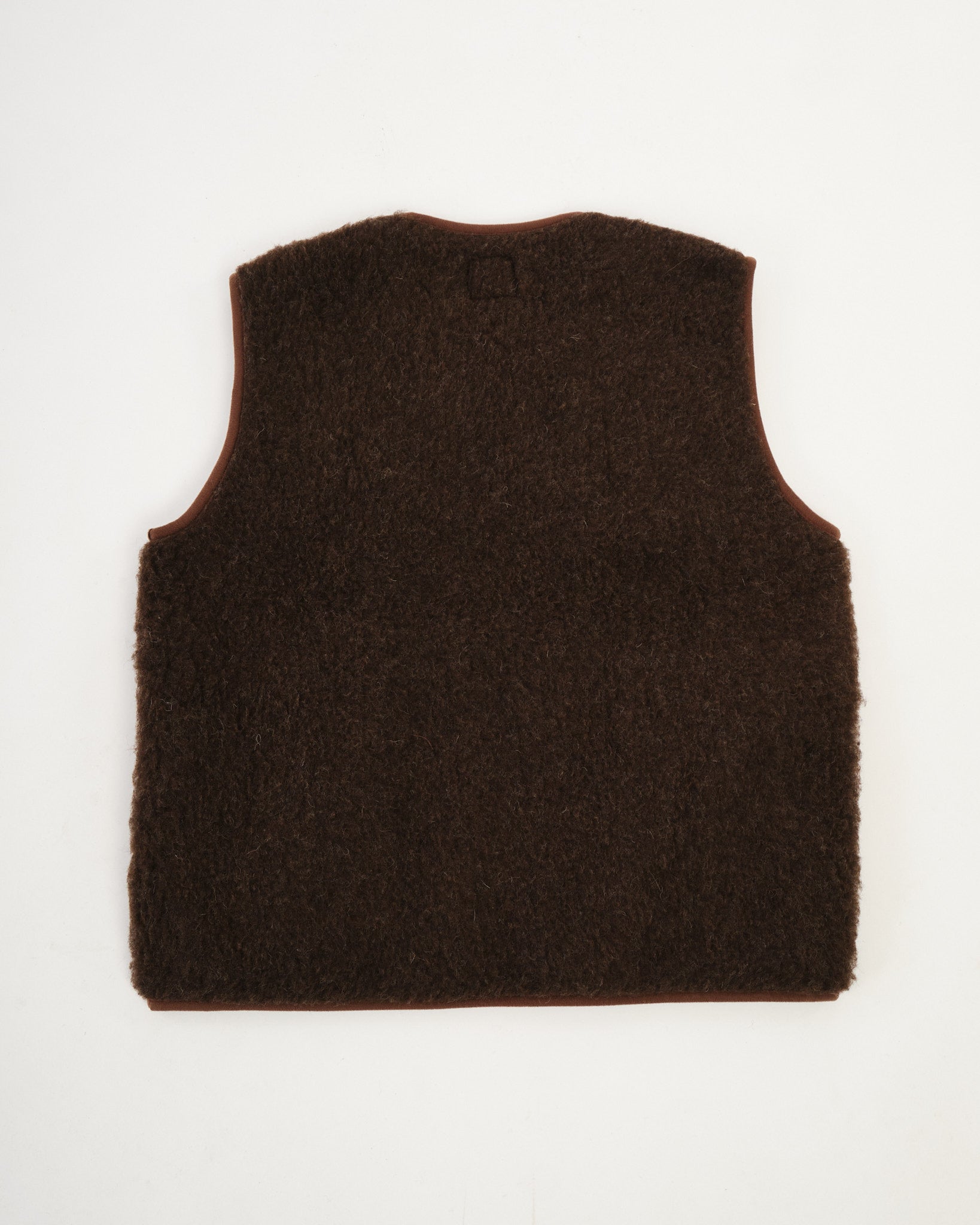 Pepitko Wool Vest Dark Brown by Coldbreaker - Meadow