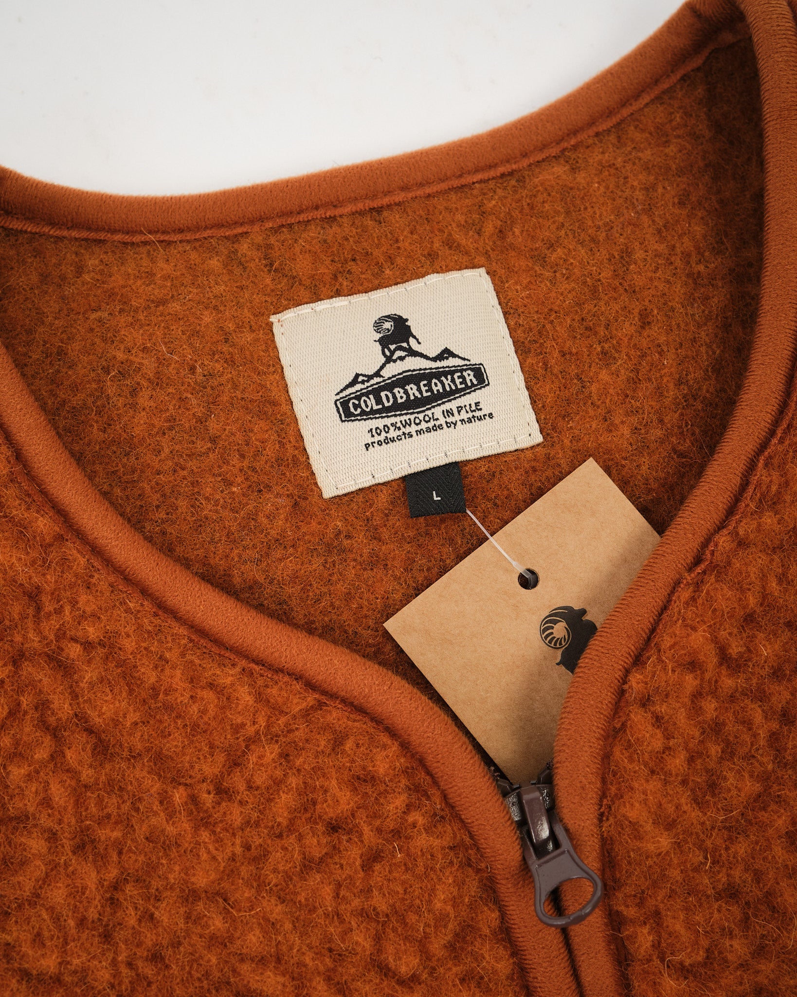 Pepitko Wool Vest Fox by Coldbreaker - Meadow
