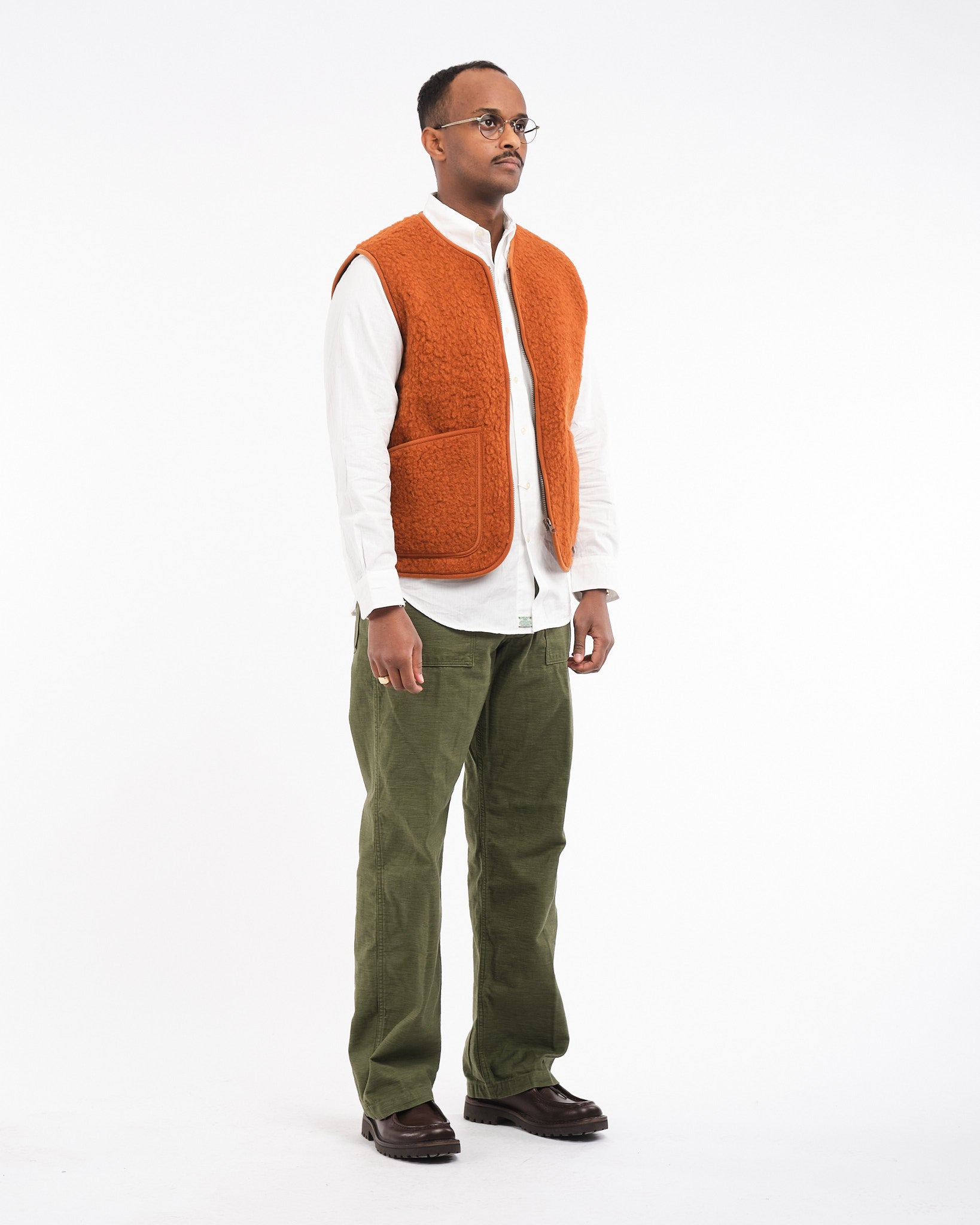 Pepitko Wool Vest Fox by Coldbreaker - Meadow