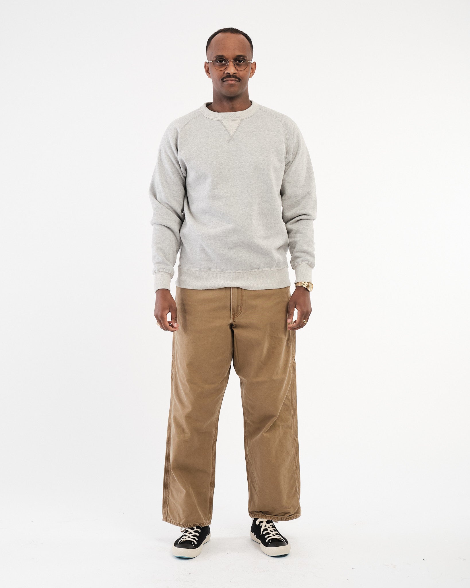 Puamana Crew Neck Sweatshirt Hambledon Grey by Sunray Sportswear