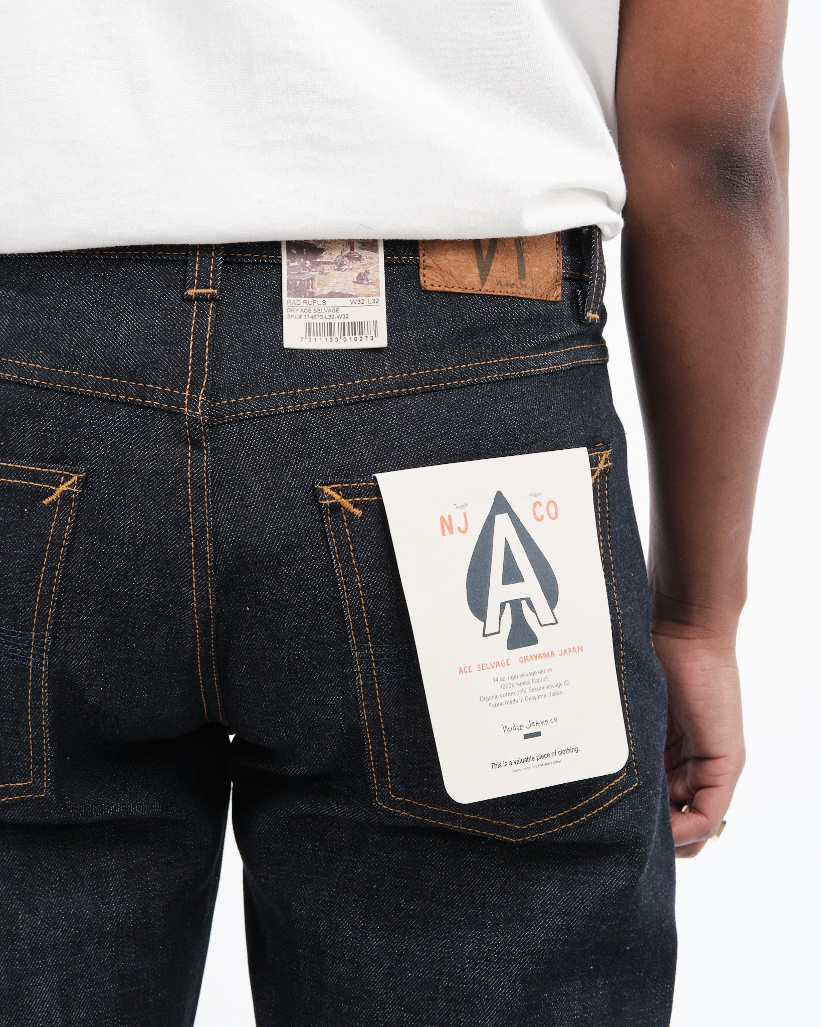 Rad Rufus Dry Ace Selvage by Nudie Jeans Co - Meadow