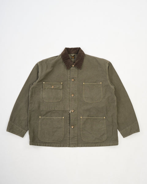 Relax Fit Oxford Coverall Army Green by orSlow - Meadow