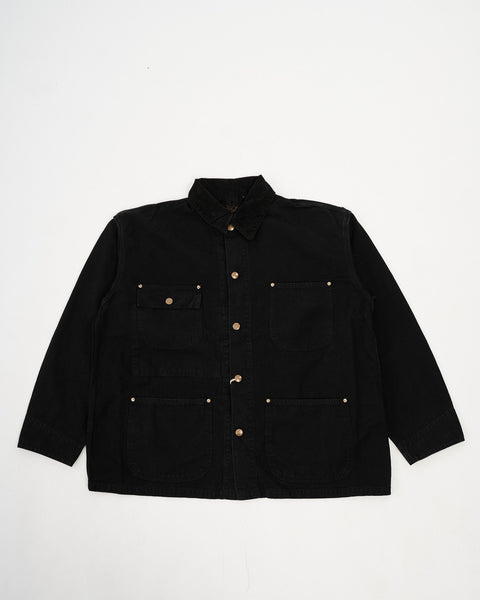 Relax Fit Oxford Coverall Black by orSlow - Meadow