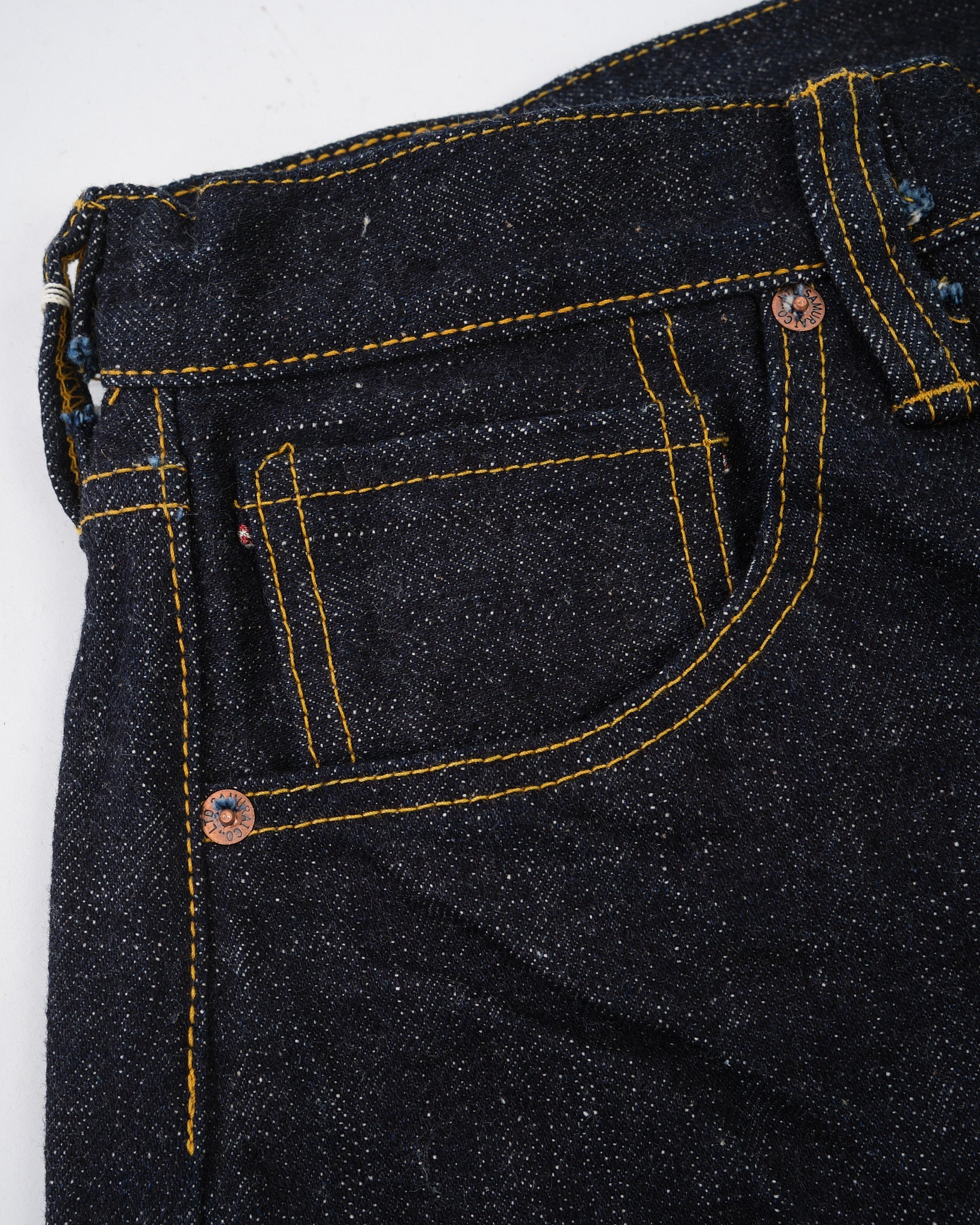 S3100VX Zero+ Wide Straight, Great War Model by Samurai Jeans - Meadow