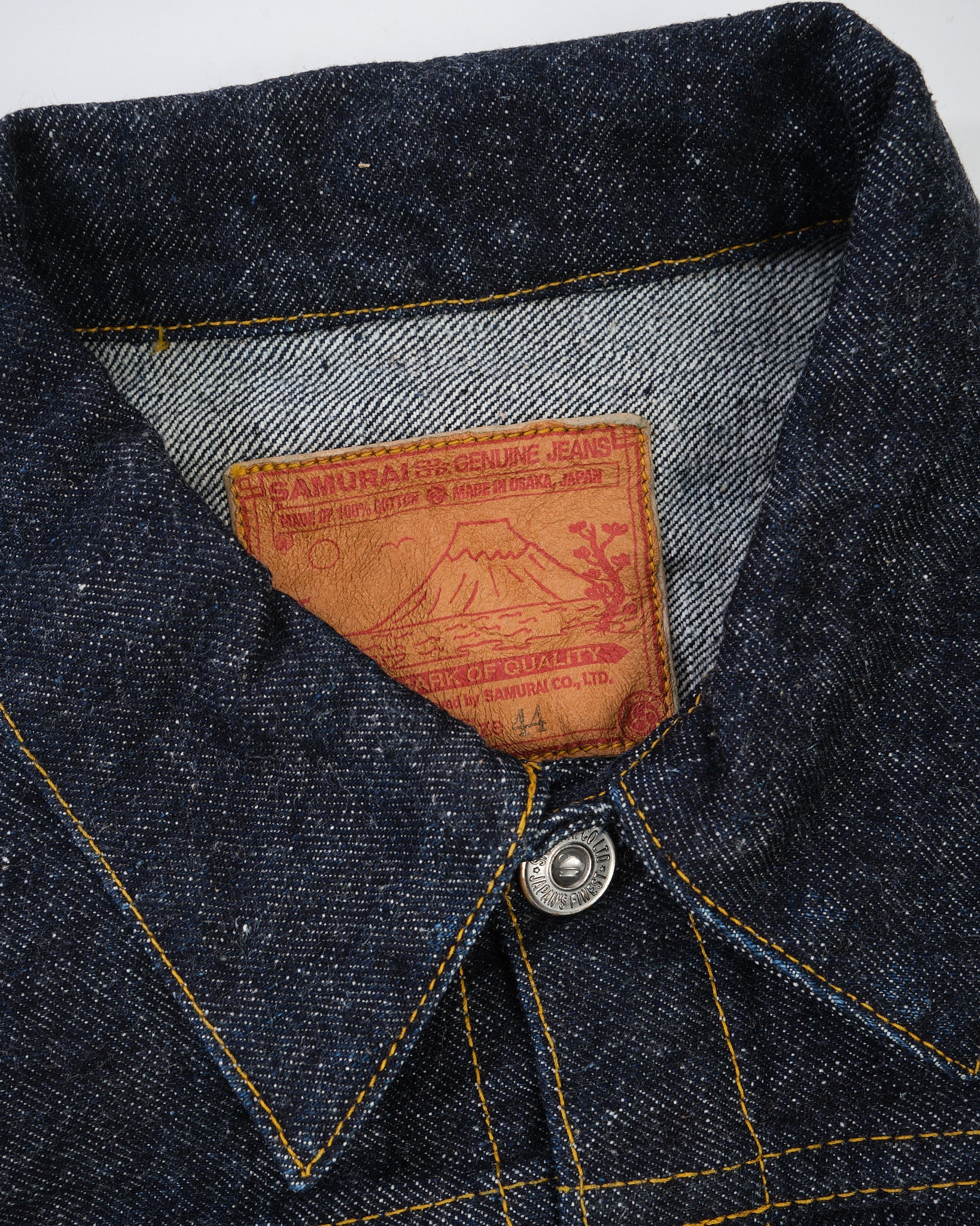 S556VXZero+ Type 1 Denim Jacket with T-BACK spec ONE WASH 110 by