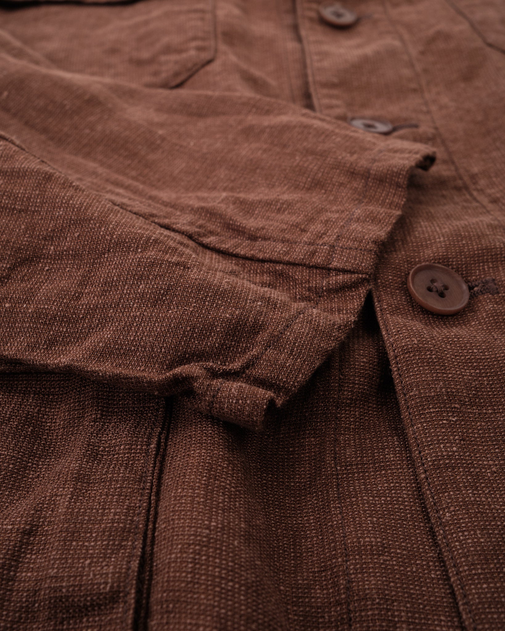KAPTAIN SUNSHINE | Safari Shirt Jacket Brown | MEADOW