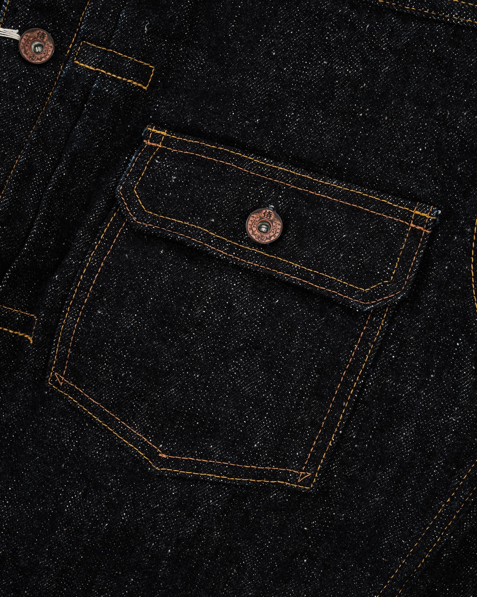 S556VXZero+ Type 1 Denim Jacket with T-BACK spec ONE WASH 110 by