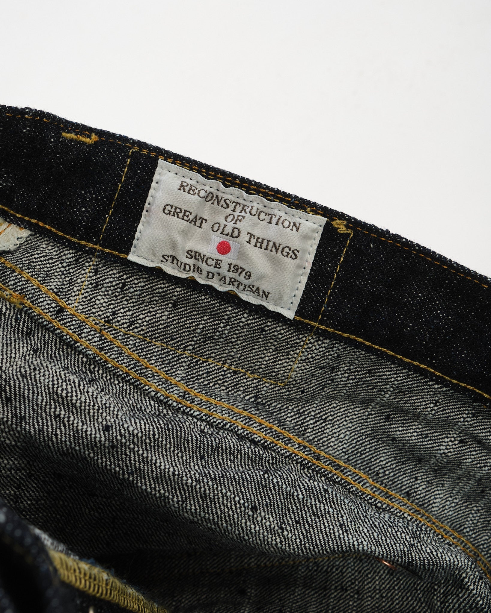 SD-1002 GL3 Loose Straight One Wash by Studio D'Artisan - Meadow SD-1002 GL3 Loose Straight One Wash by Studio D'Artisan - Meadow