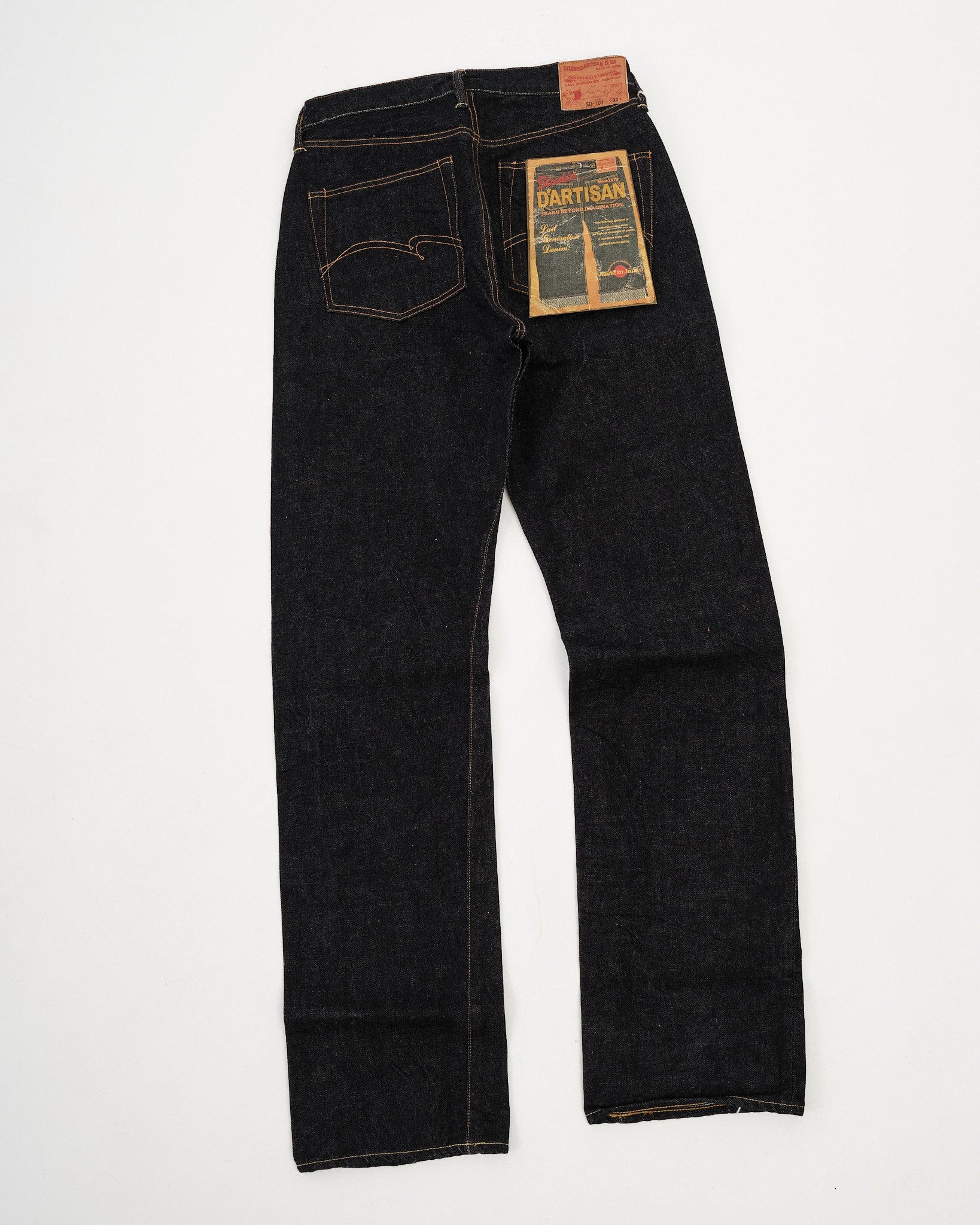 SD-101 Regular Straight One Wash by Studio D'Artisan - Meadow