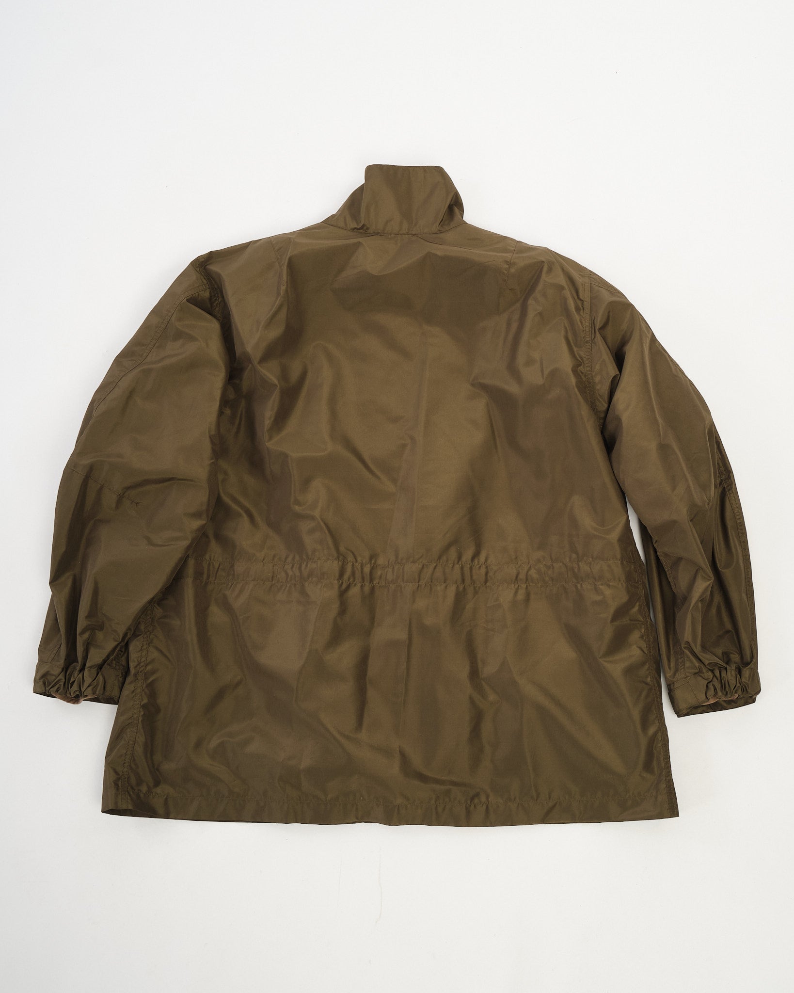 KAPTAIN SUNSHINE | Silk Poly Mil Coat Olive | MEADOW