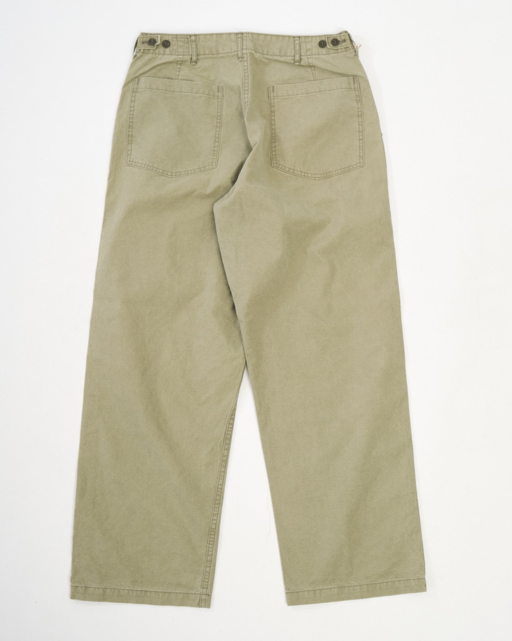 ORSLOW | Summer Fatigue Pants Green | MEADOW