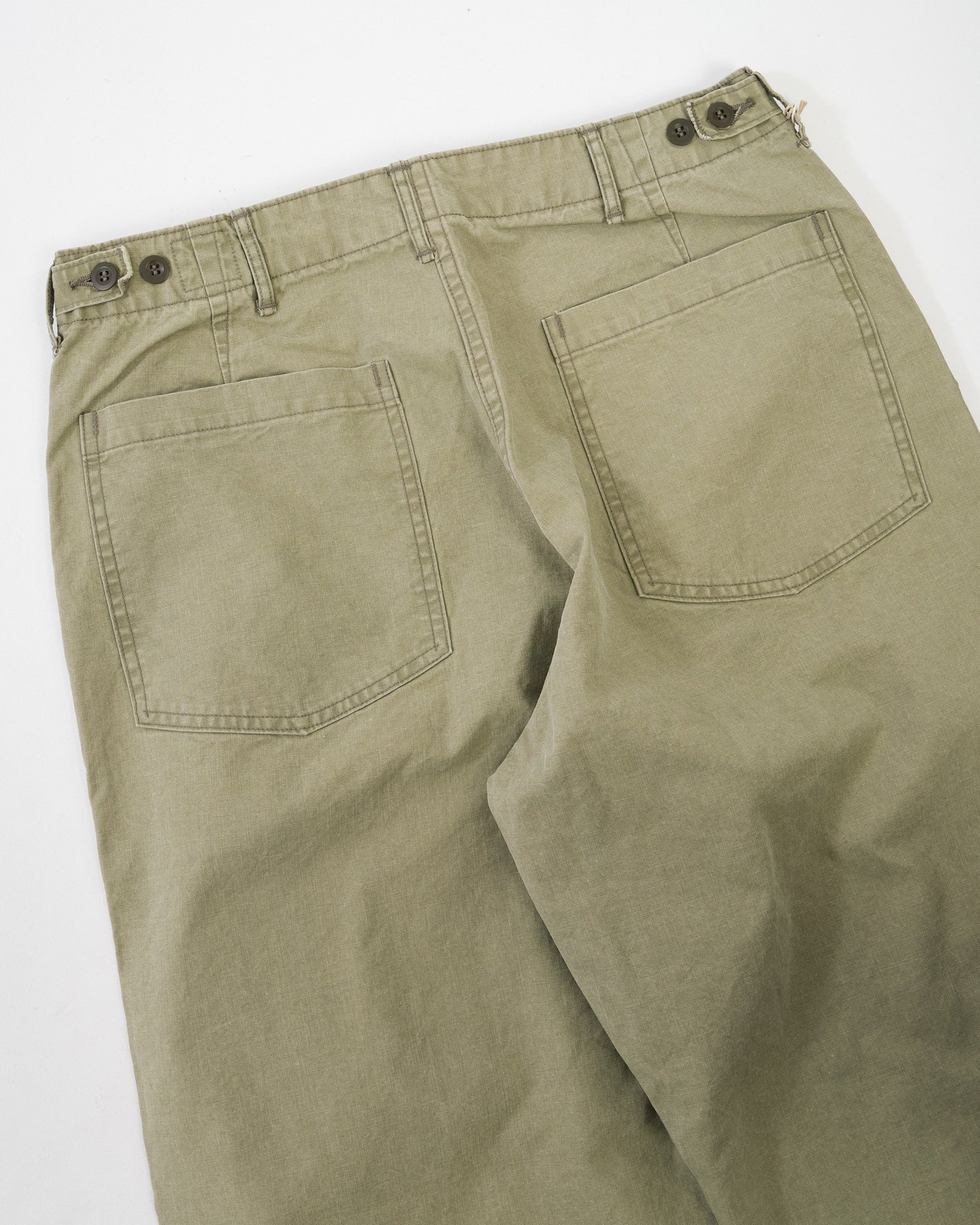 ORSLOW | Summer Fatigue Pants Green | MEADOW