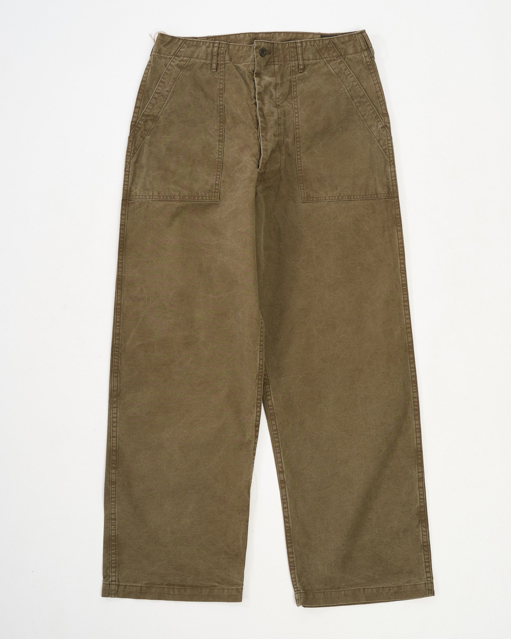 ORSLOW | Summer Fatigue Pants Olive | MEADOW