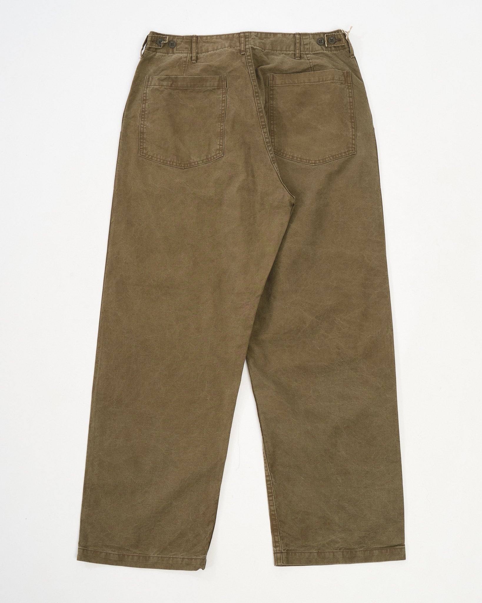 ORSLOW | Summer Fatigue Pants Olive | MEADOW