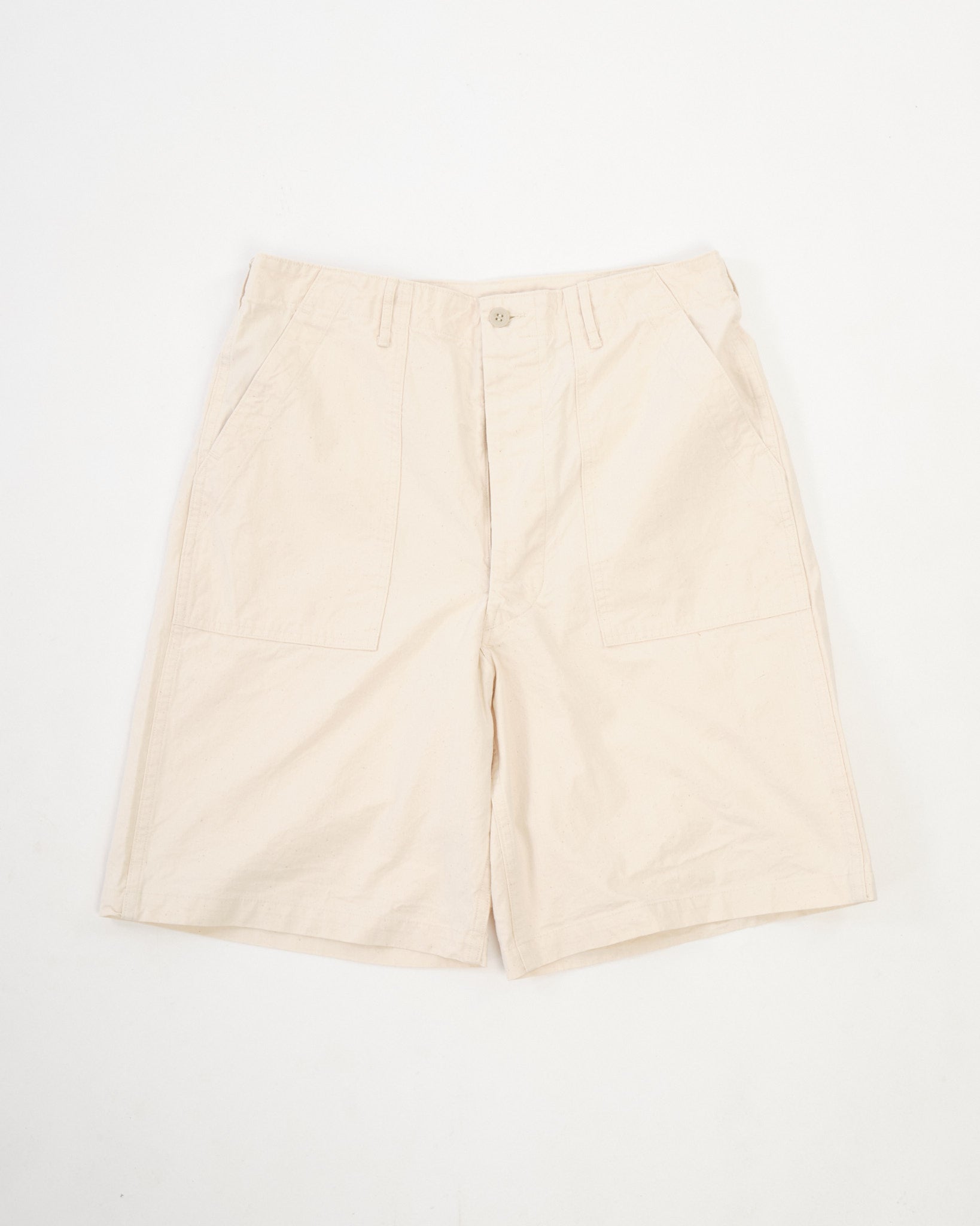 ORSLOW | Summer Fatigue Shorts Ecru | MEADOW
