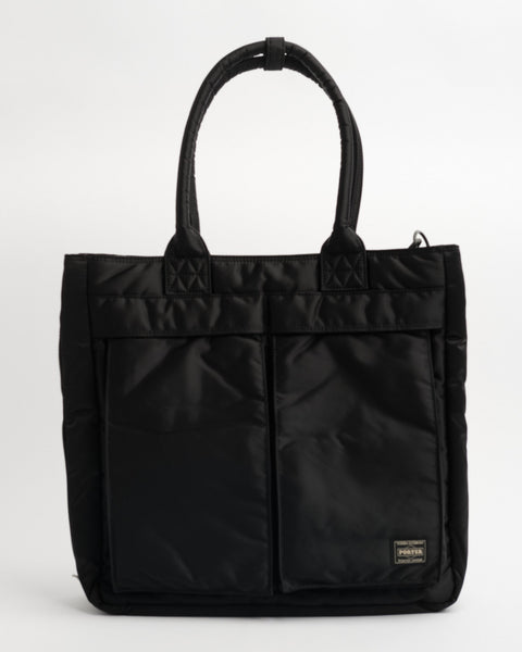 PORTER | TANKER Carrying Tote Bag Black | MEADOW