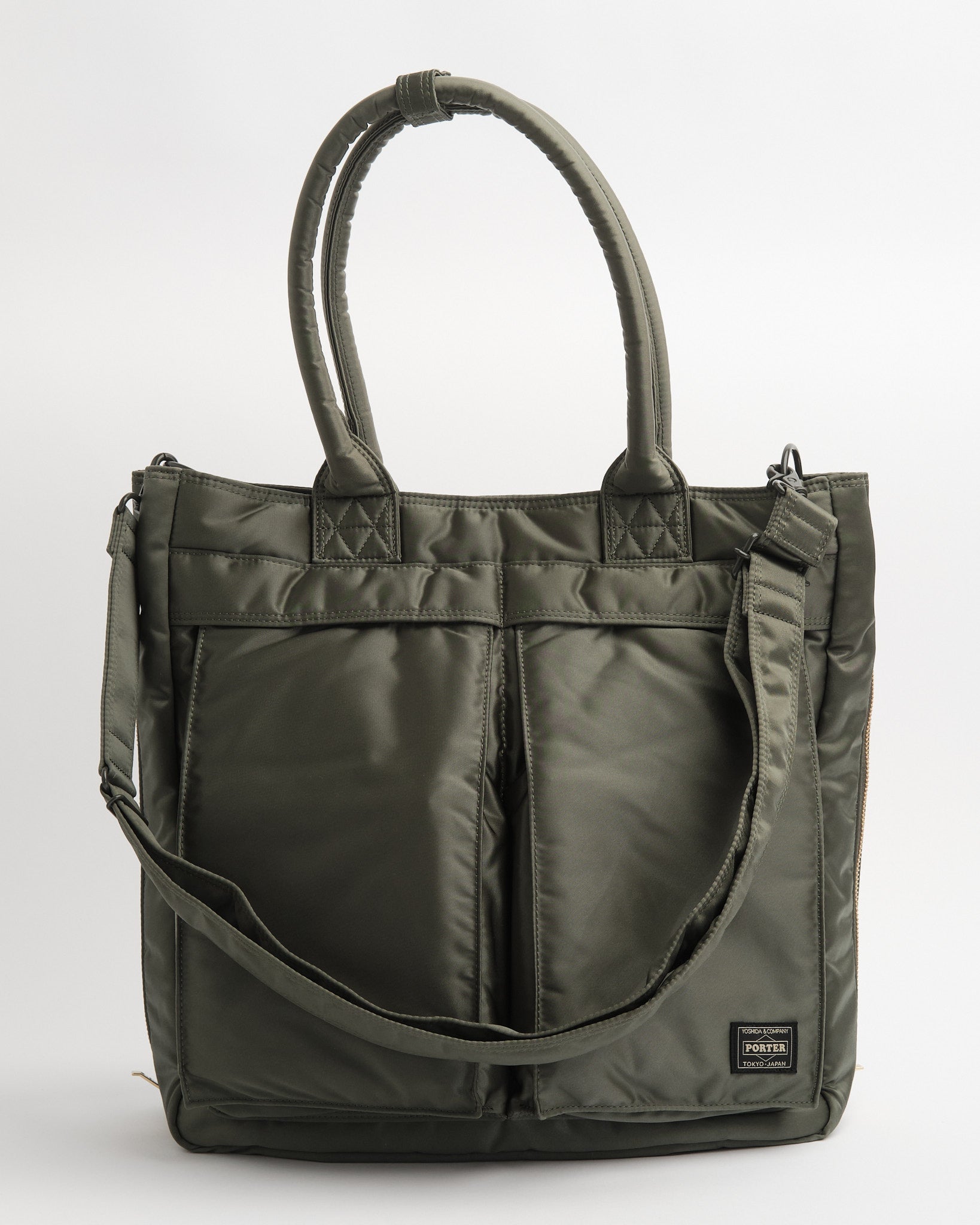 porter | TANKER Carrying Tote Bag Sage Green | meadow