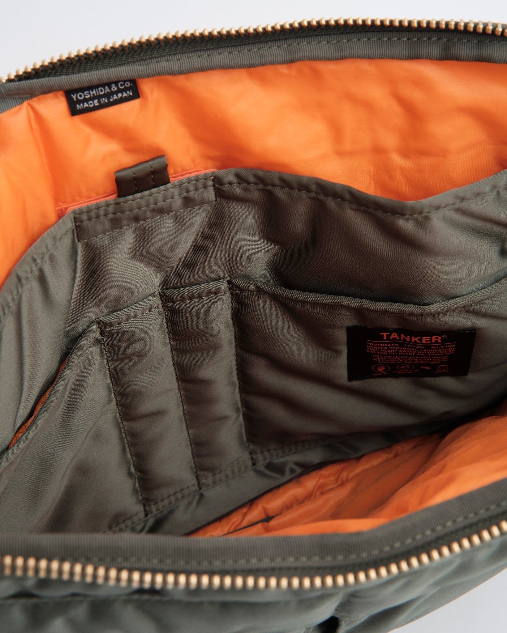 porter | TANKER Document Case Sage Green | meadow