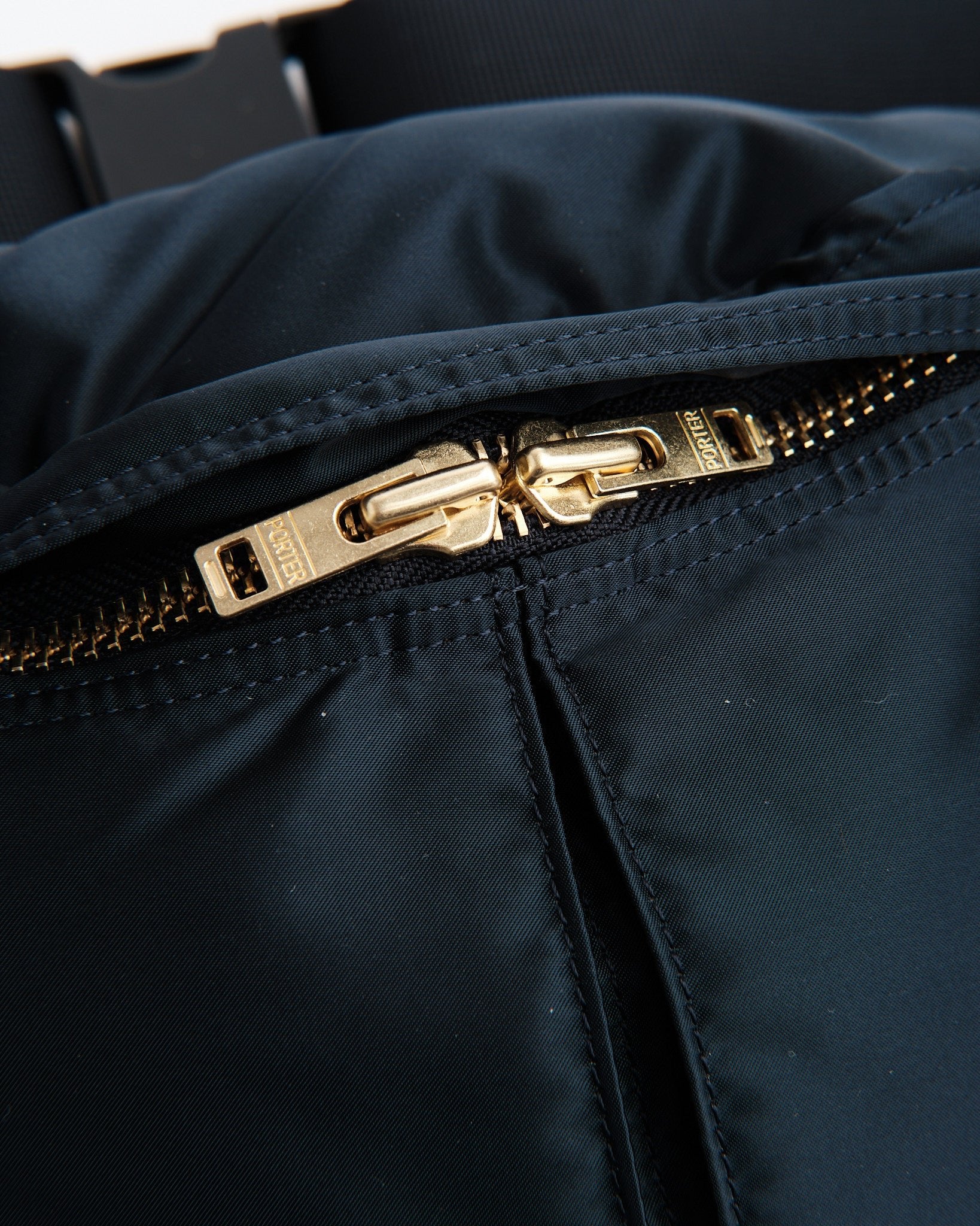 Tanker Waist Bag (L) Iron Blue by Porter by Yoshida - Meadow