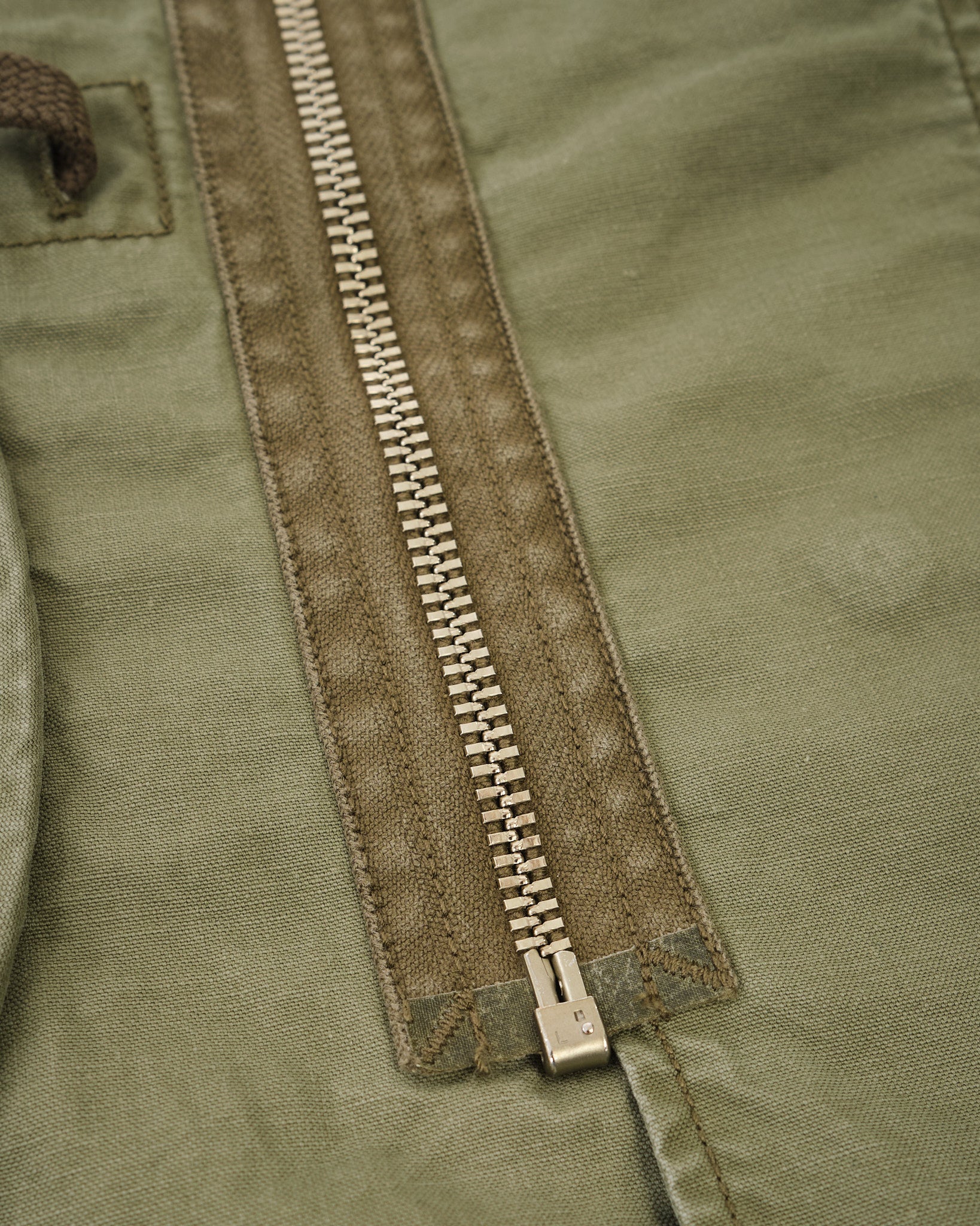 Tsugihagi Fishtail Jacket Olive by Maru Sankaku Peke - Meadow