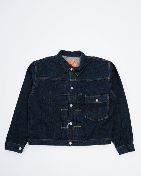 TYPE1 40'S PLEATED FRONT BLOUSE ONE WASH